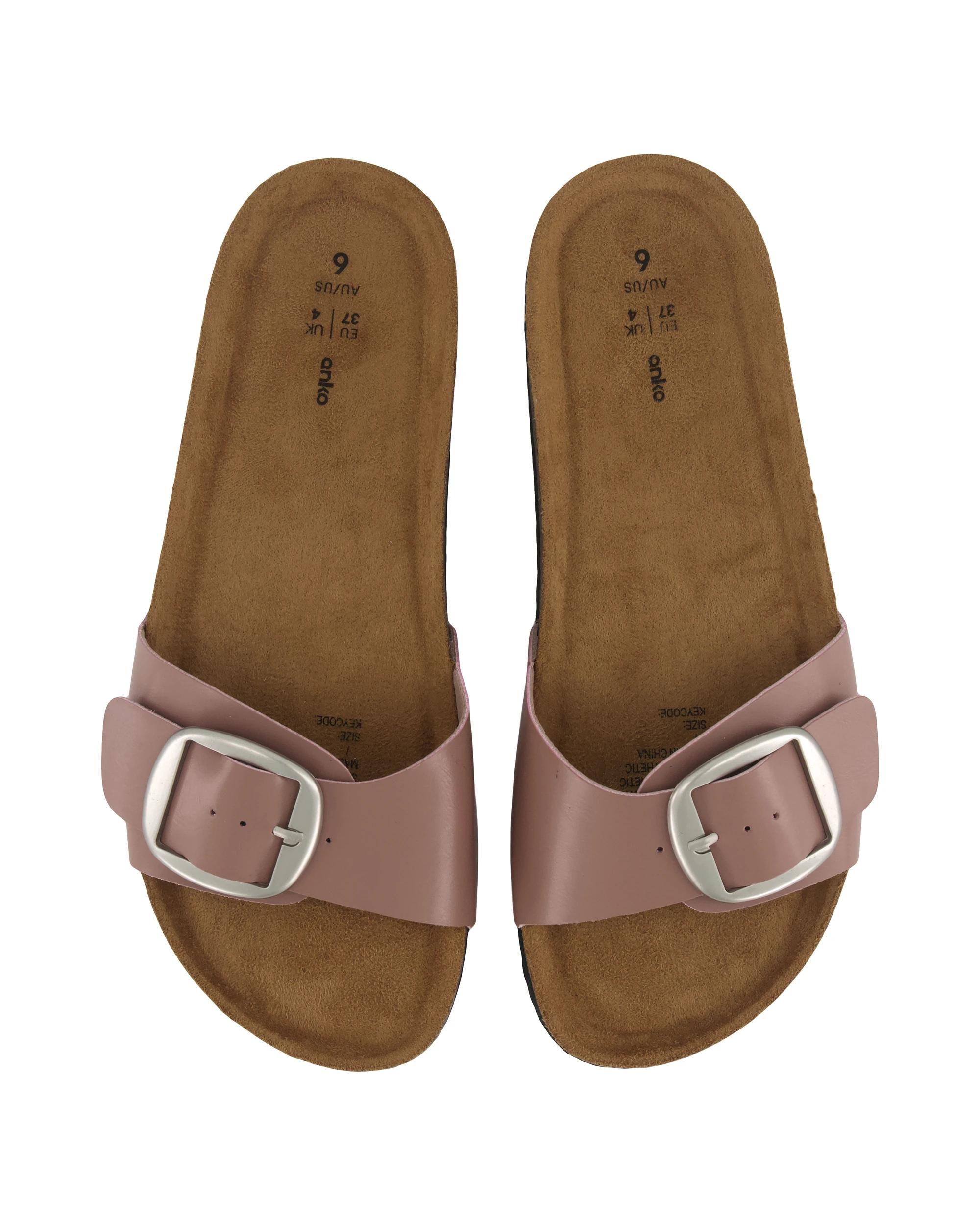 3 One Band Corkbed Slides Pink, 3 of 3