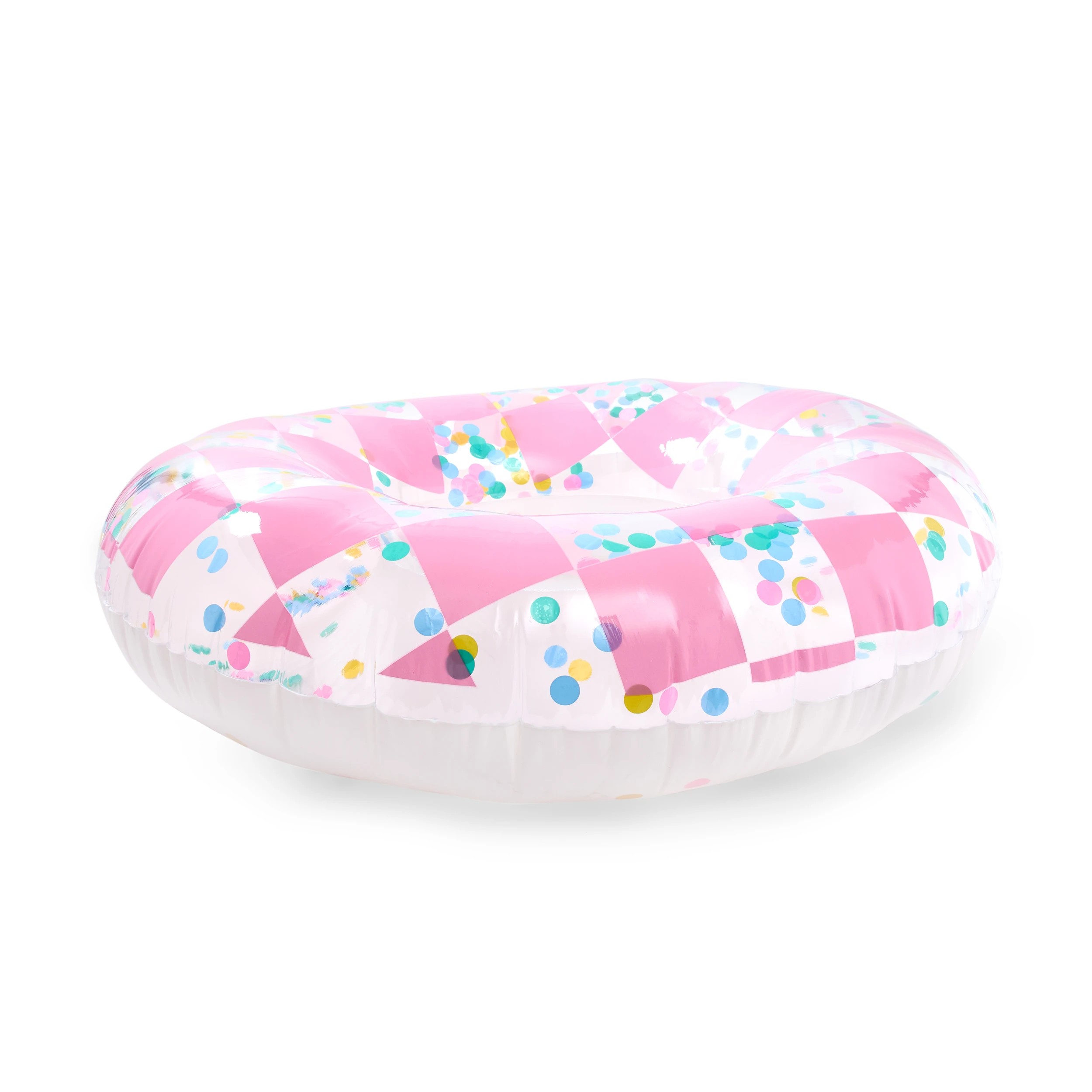 2 Inflatable Checker Swim Ring, 2 of 9