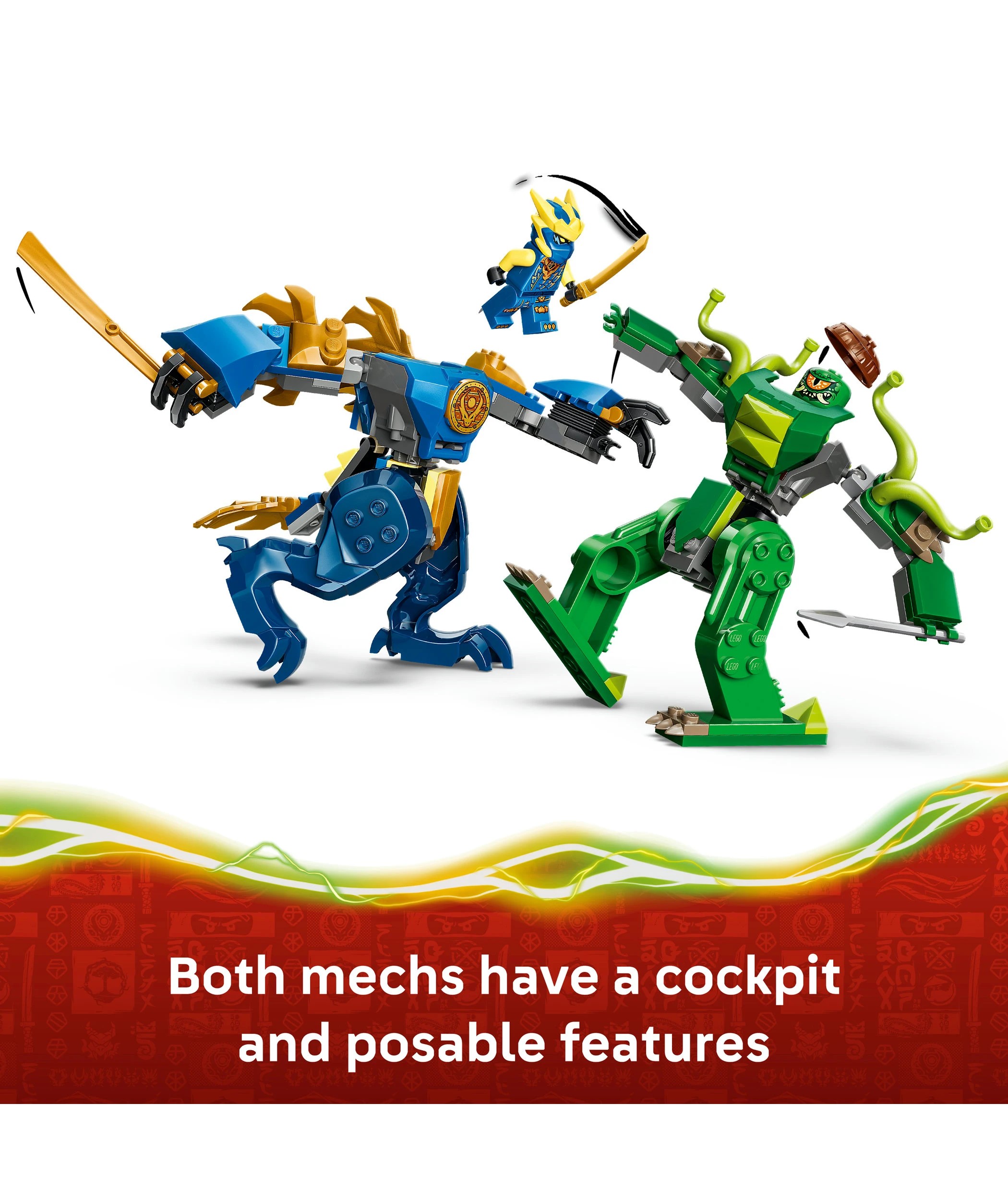 7 LEGO Ninjago Jay's Dragon Mech Fight 71853, 7 of 10