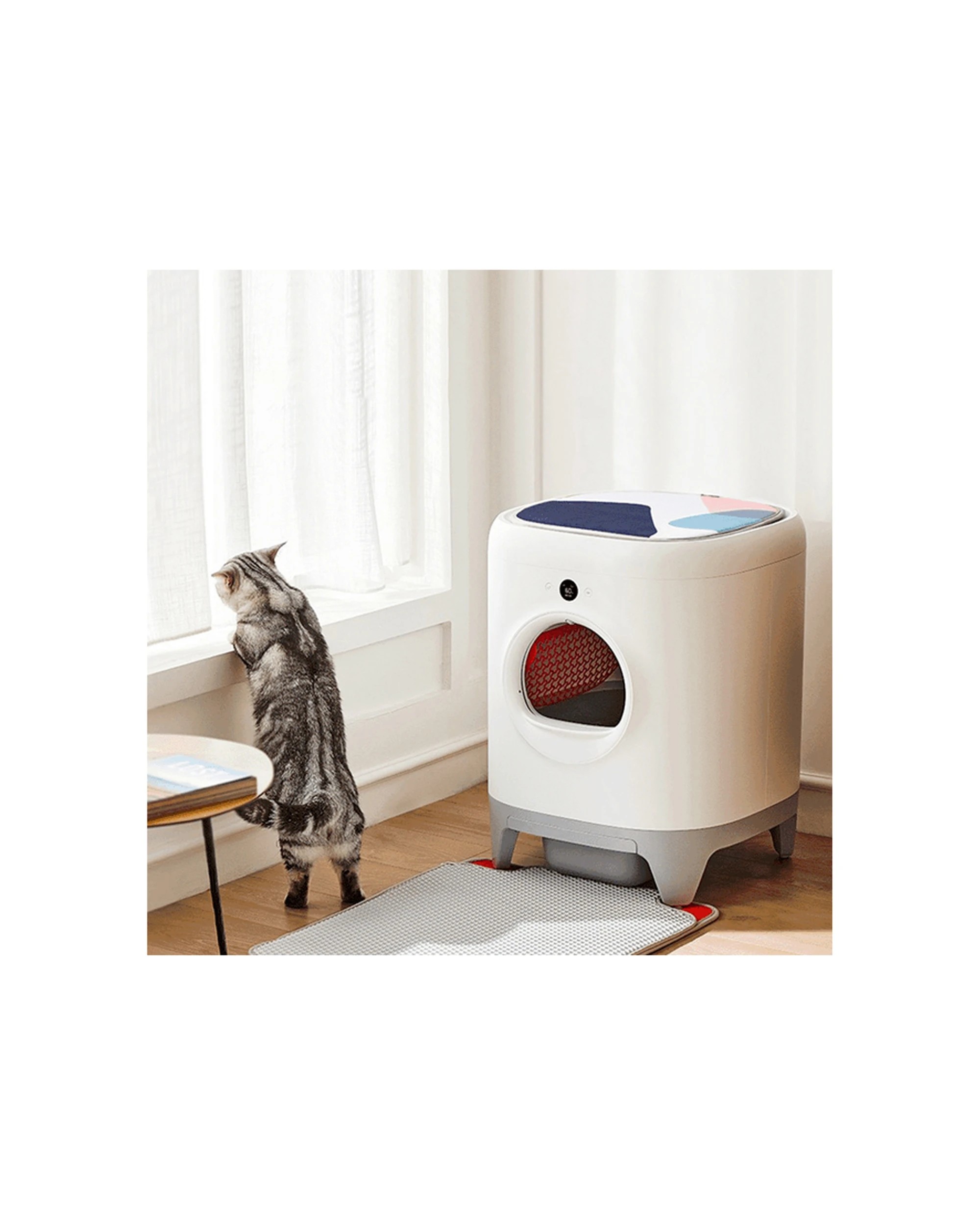 3 Petkit Four Seasons Cooling Mat For Pura X Memory Foam Anti-Slip Design - Multi, 3 of 4