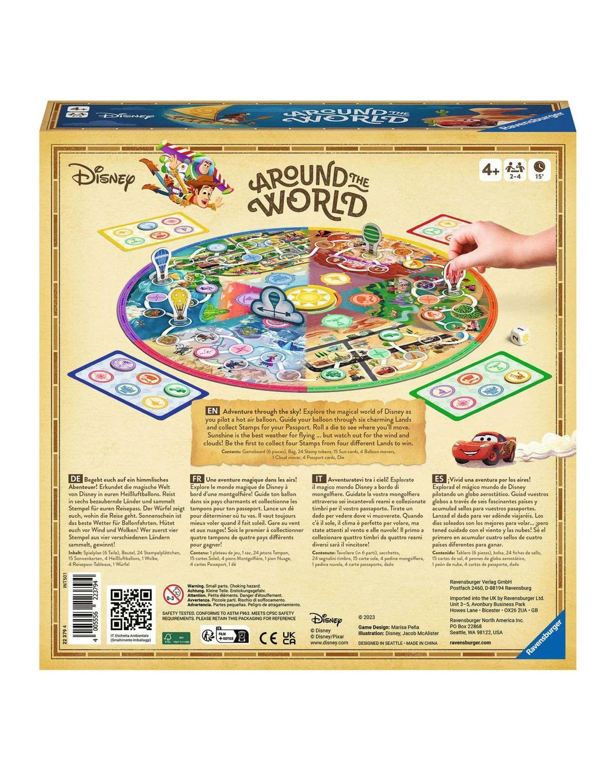 4 Ravensburger Disney Around the World Board Game, 4 of 4