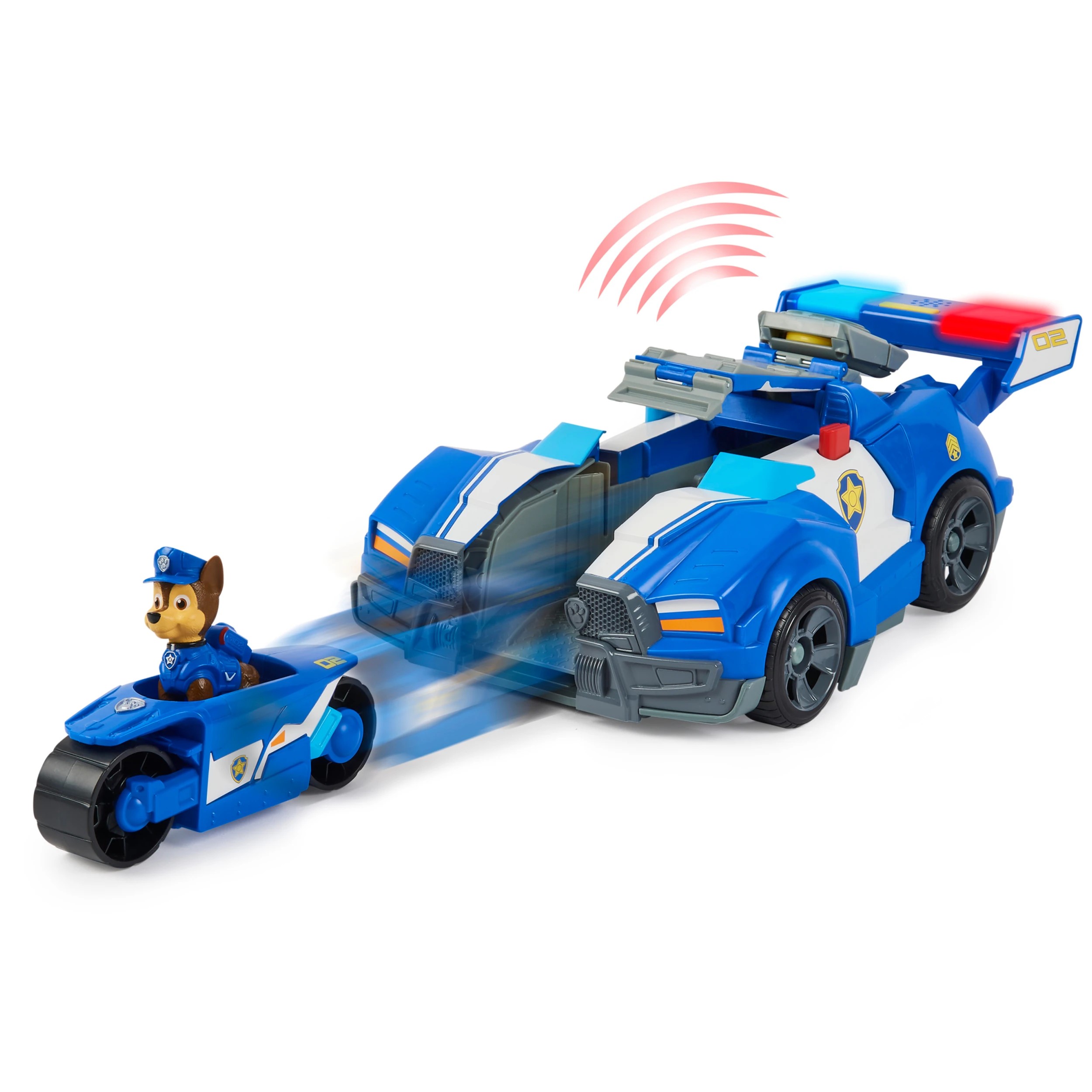 4 Paw Patrol Chase Transforming Vehicle - Multi, 4 of 8