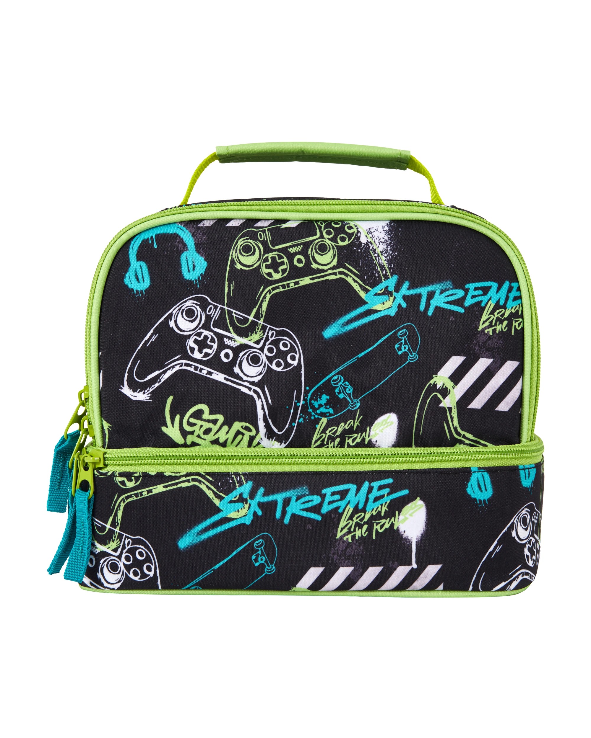 1 Gamer Insulated Twin Deck Lunch Bag, 1 of 4