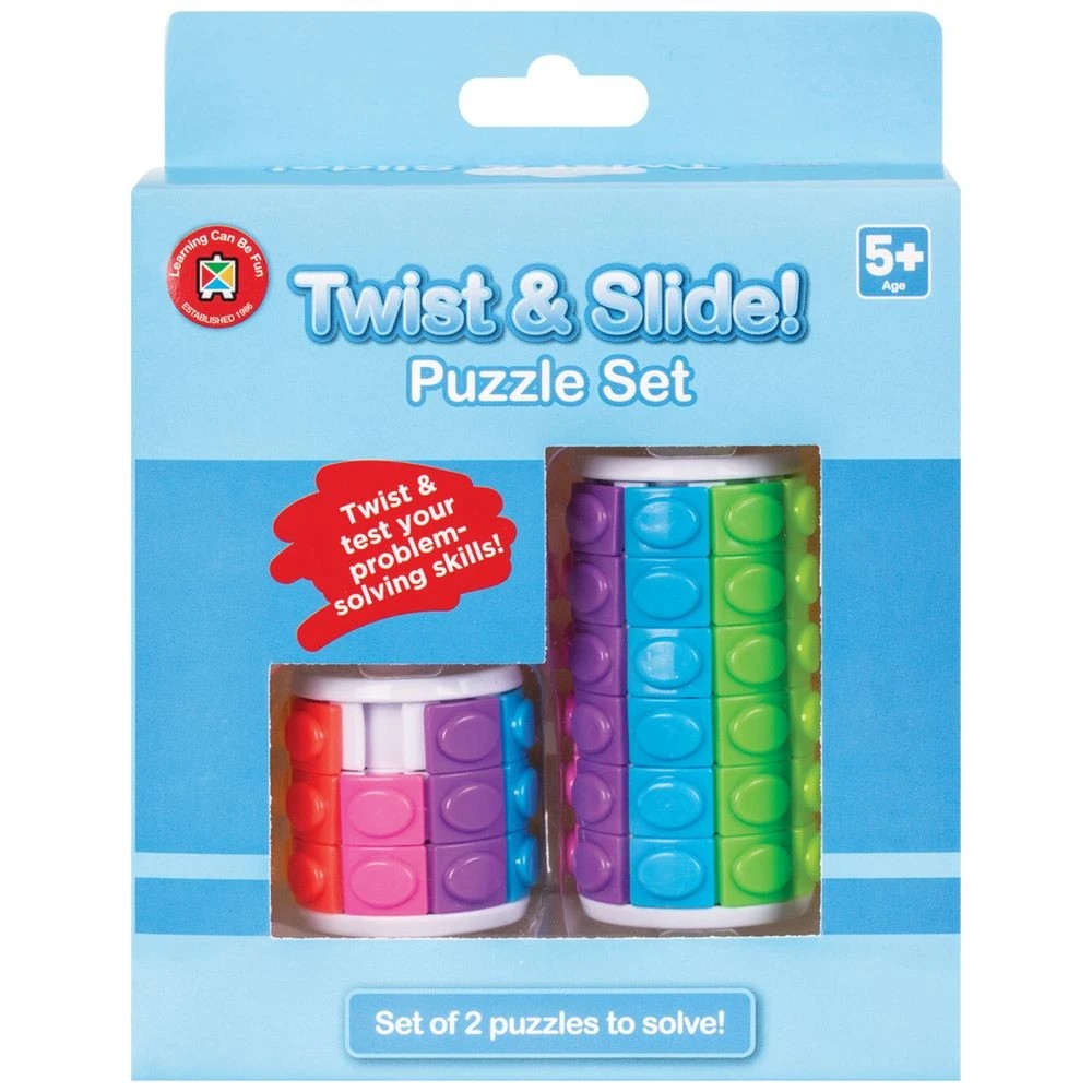 1 Learning Can Be Fun Twist and Slide Puzzle Set, 1 of 4
