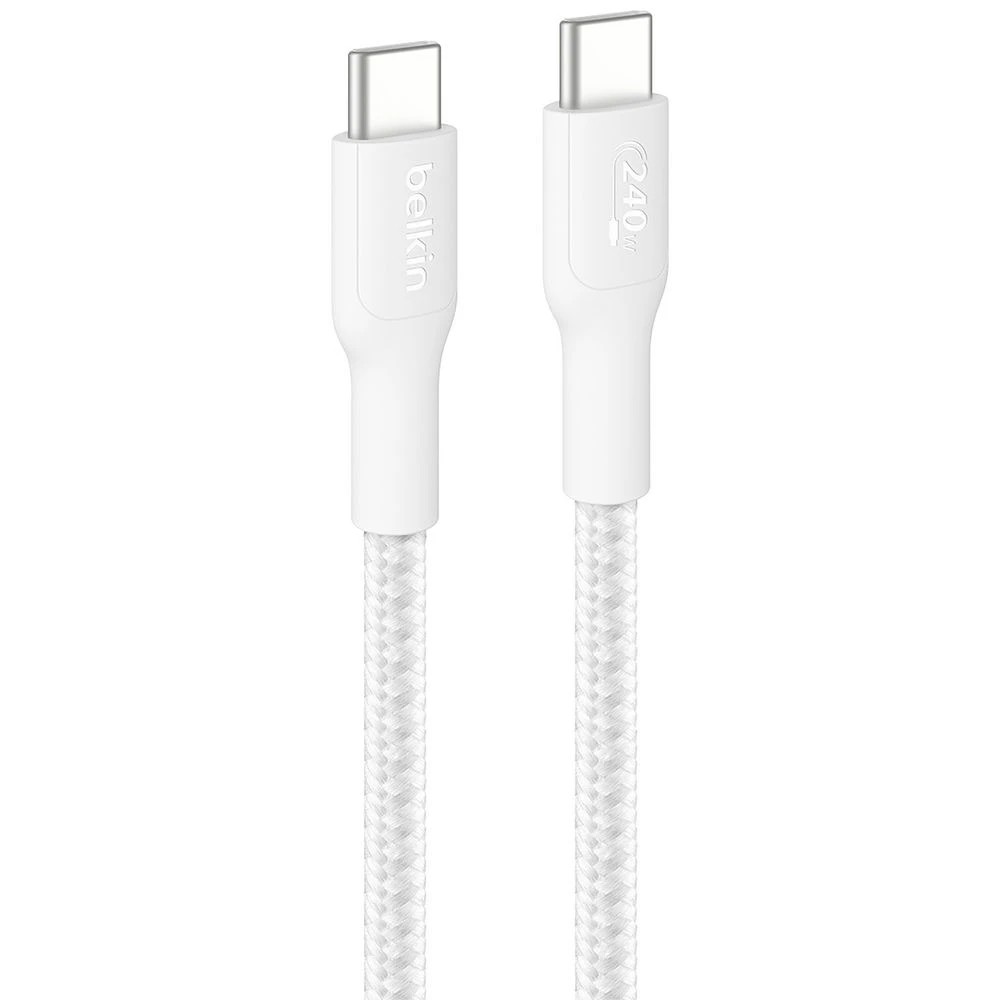 1 Belkin BoostCharge Pro Braided USB-C to USB-C Cable 2M Black, 1 of 2