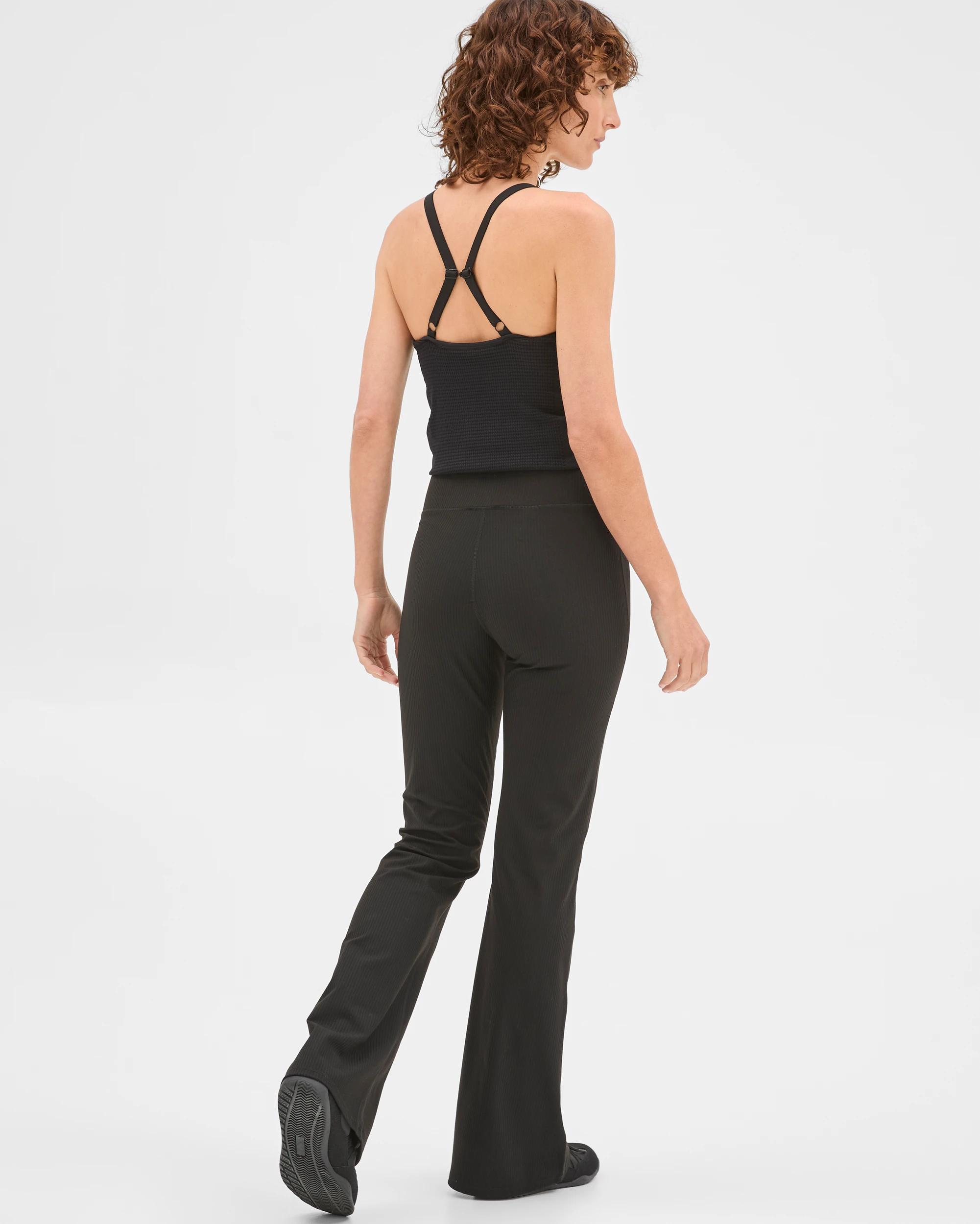 7 Target Active Active Studio Soft Rib Wrap Full Length Tights BLACK, 7 of 7