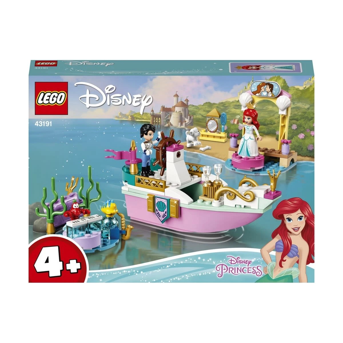 1 LEGO Disney Princess Ariel’s Celebration Boat 43191, 1 of 10