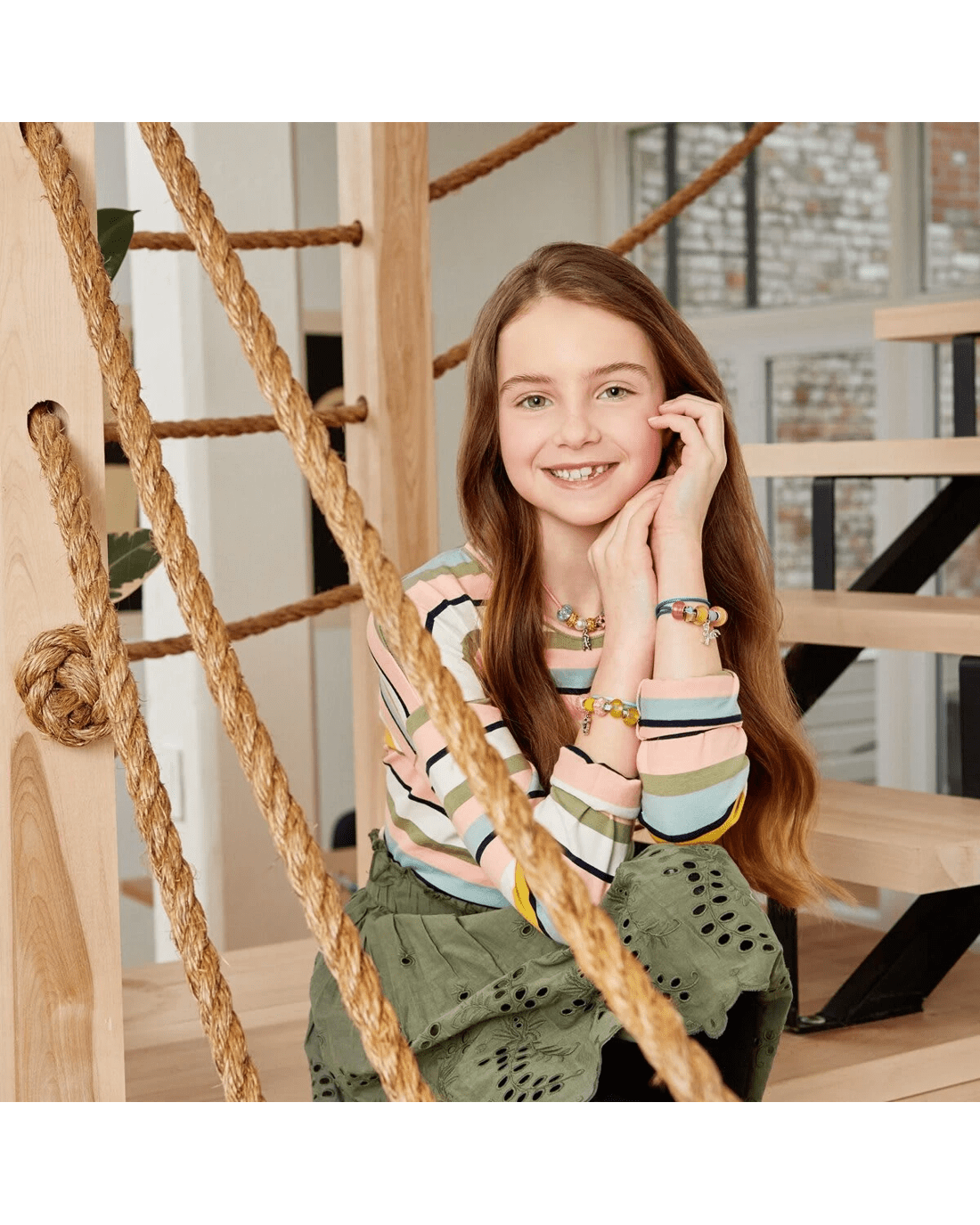 5 26 Piece Make It Real Disney Princess Moana Jewels and Gems Bracelet Set, 5 of 6