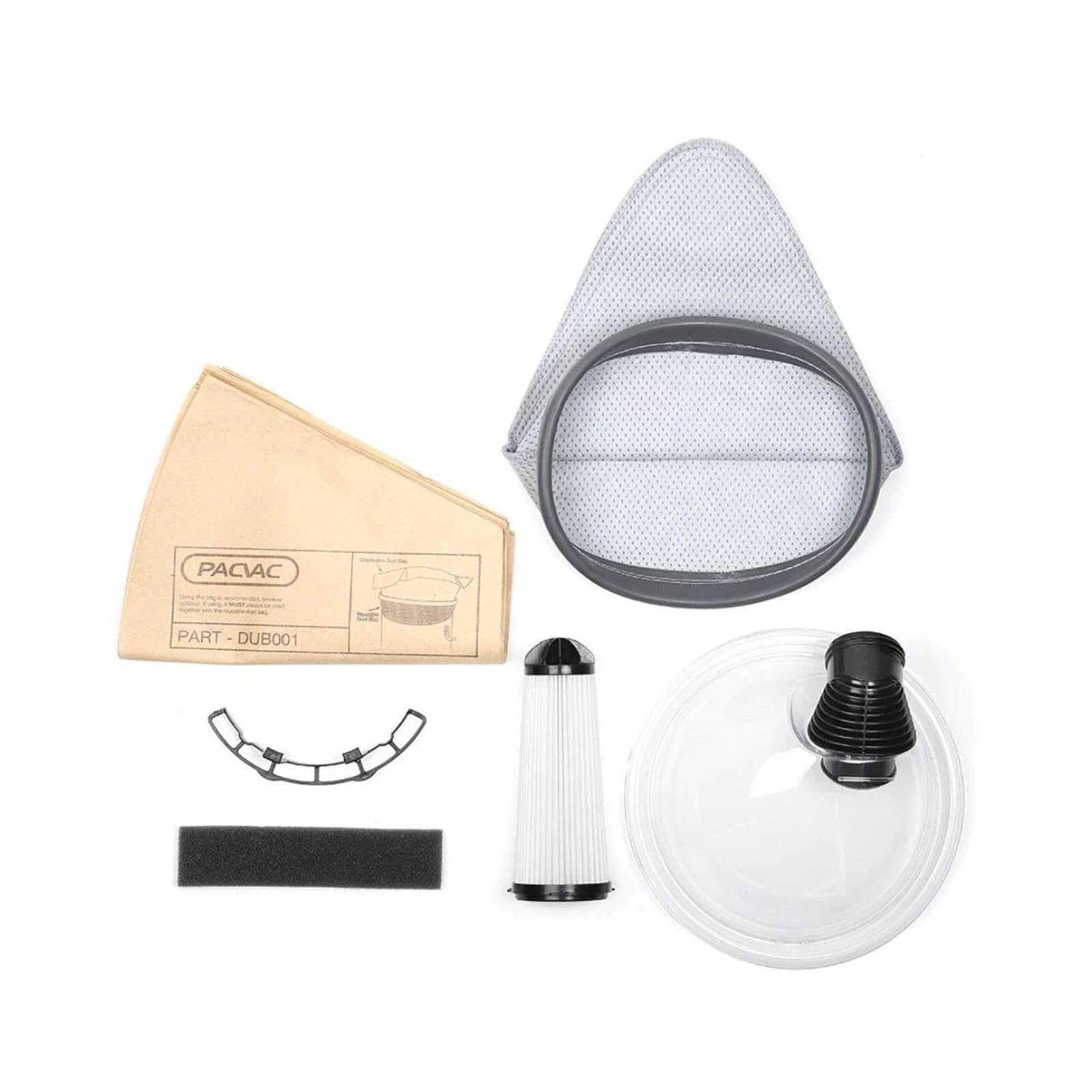 1 Pacvac Service Kit For Superpro Series Vacuum Cleaners - White, 1 of 1