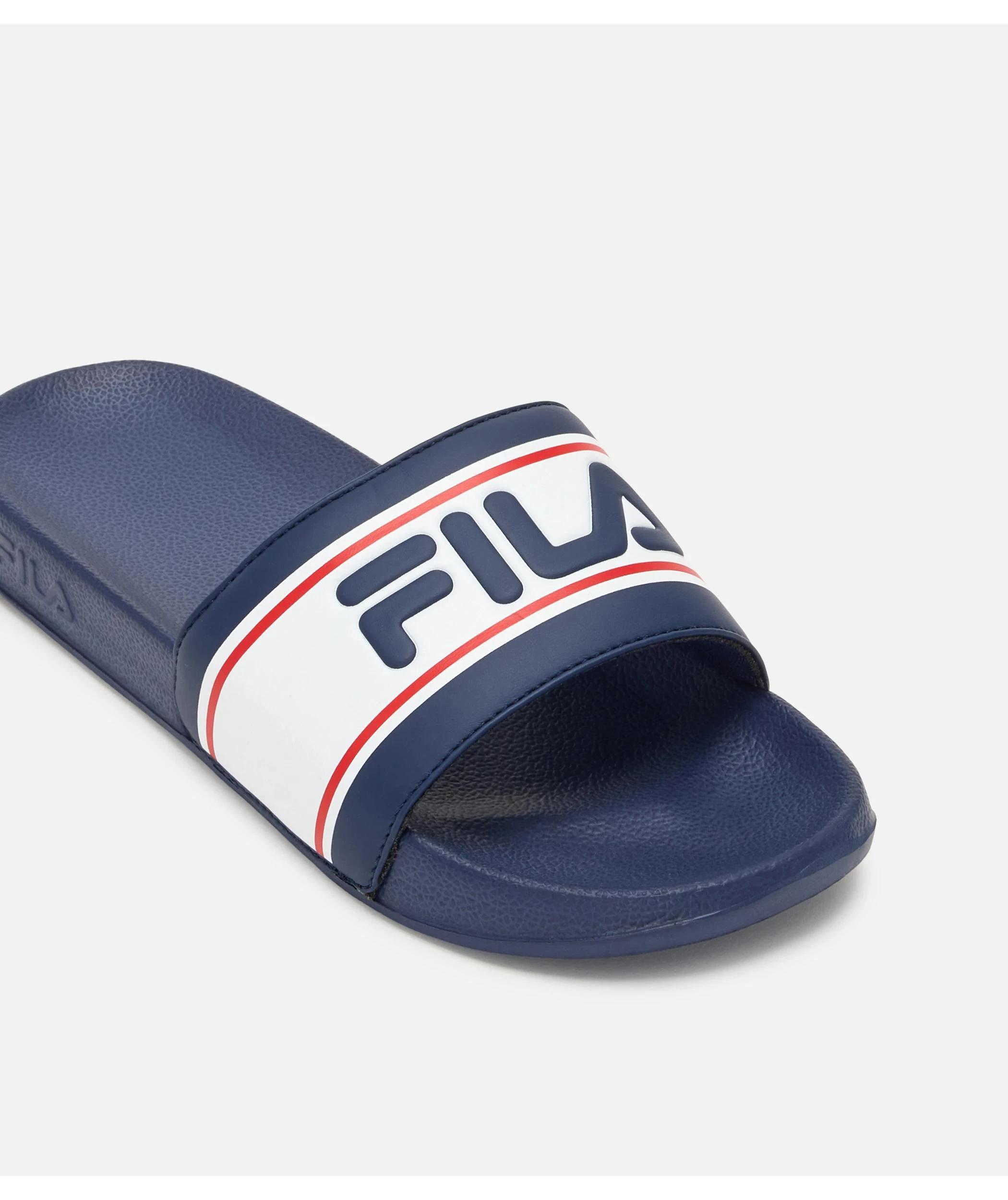 3 Boys Senior Slides - Desio Fila BLUE, 3 of 3