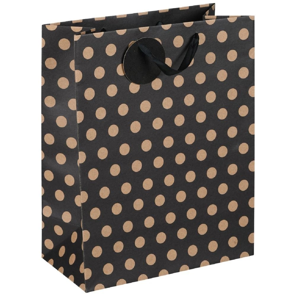 1 Large Gift Bag Kraft Spot, 1 of 1