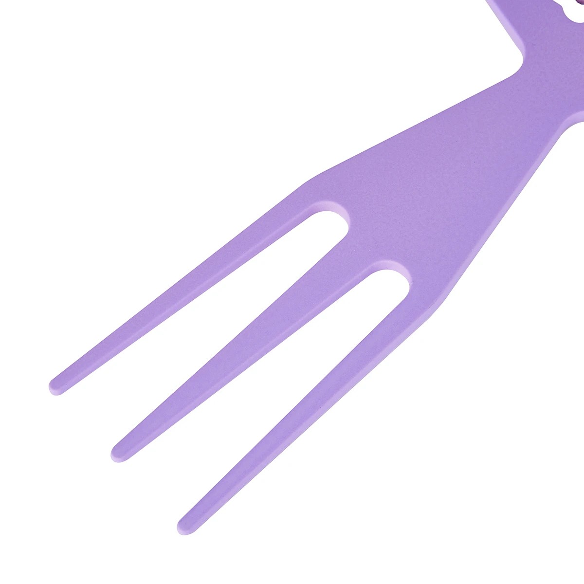 4 OXX Haircare 3-in-1 Styling Comb - Purple, 4 of 5