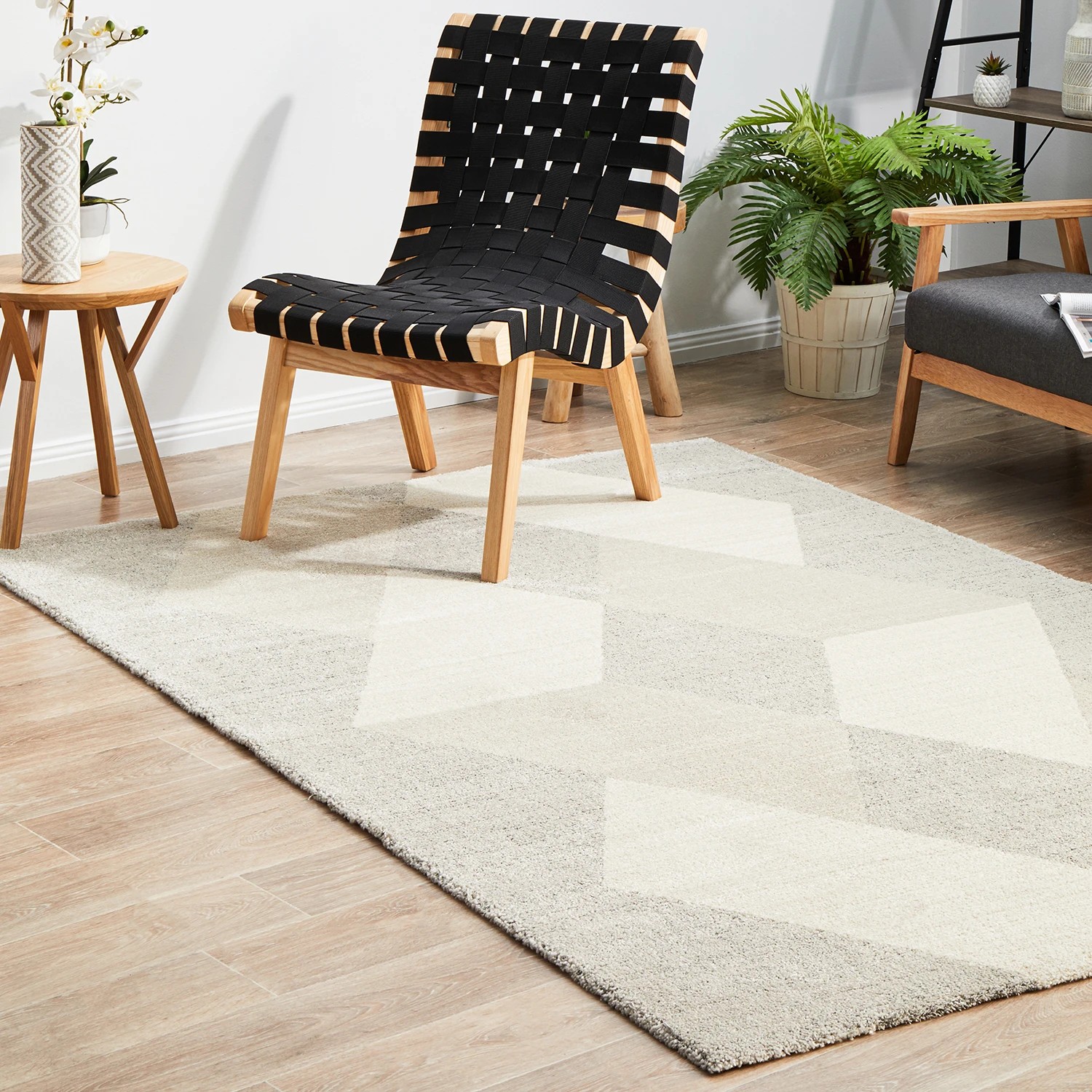 1 Common Ground Rugs Montara 833 340x240cm - Extra Large Power Loomed Floor Rug - Grey, 1 of 9