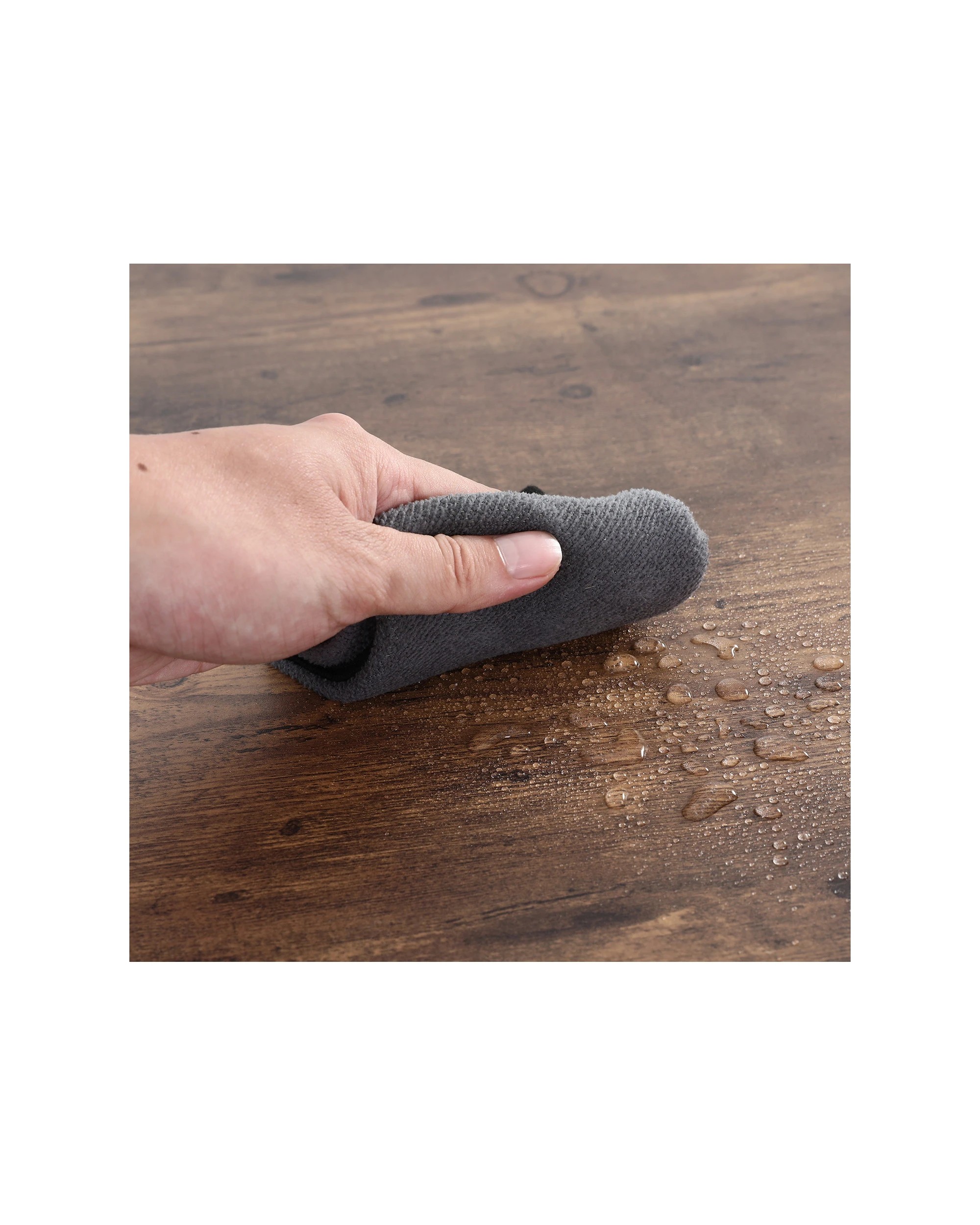 4 Artiss Dining Table and Chairs Set of 5 Compact Kitchen Furniture Rustic - Multi, 4 of 7