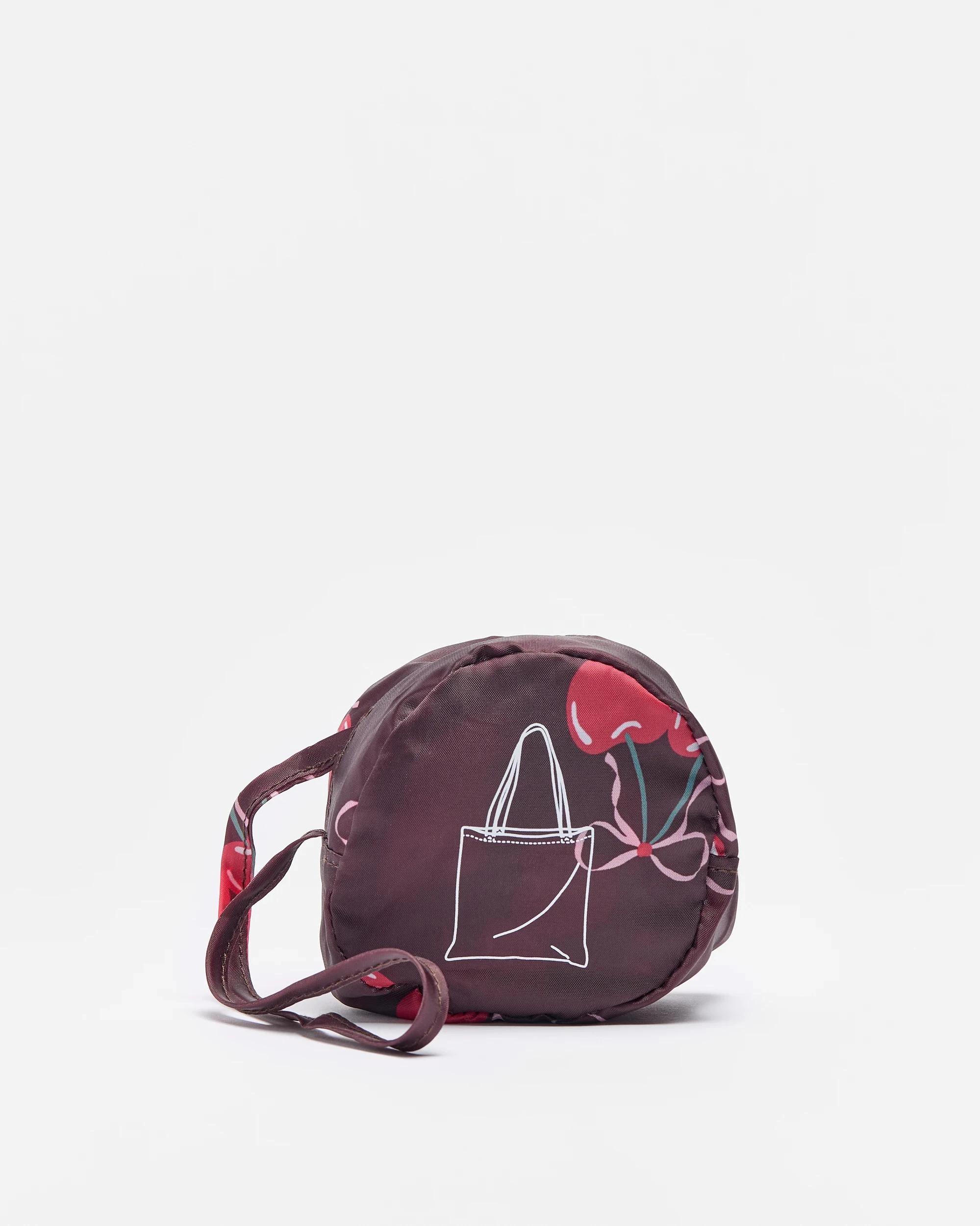 3 Target Fold Up Shopper Tote Bag CHERRIES, 3 of 3