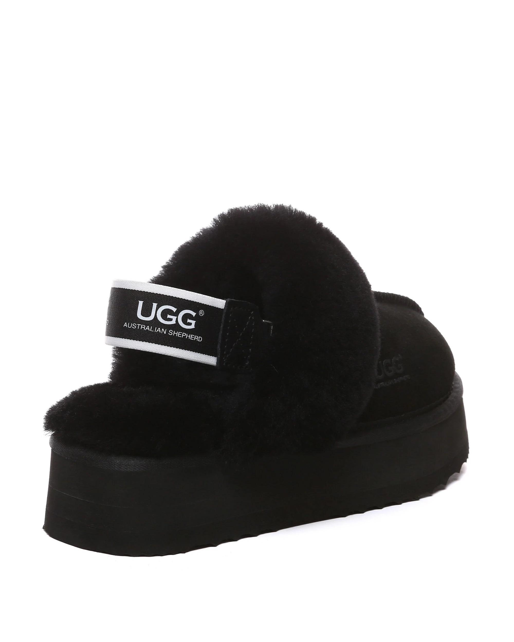 3 Australian Shepherd UGG Womens Musa platform BLACK, 3 of 5
