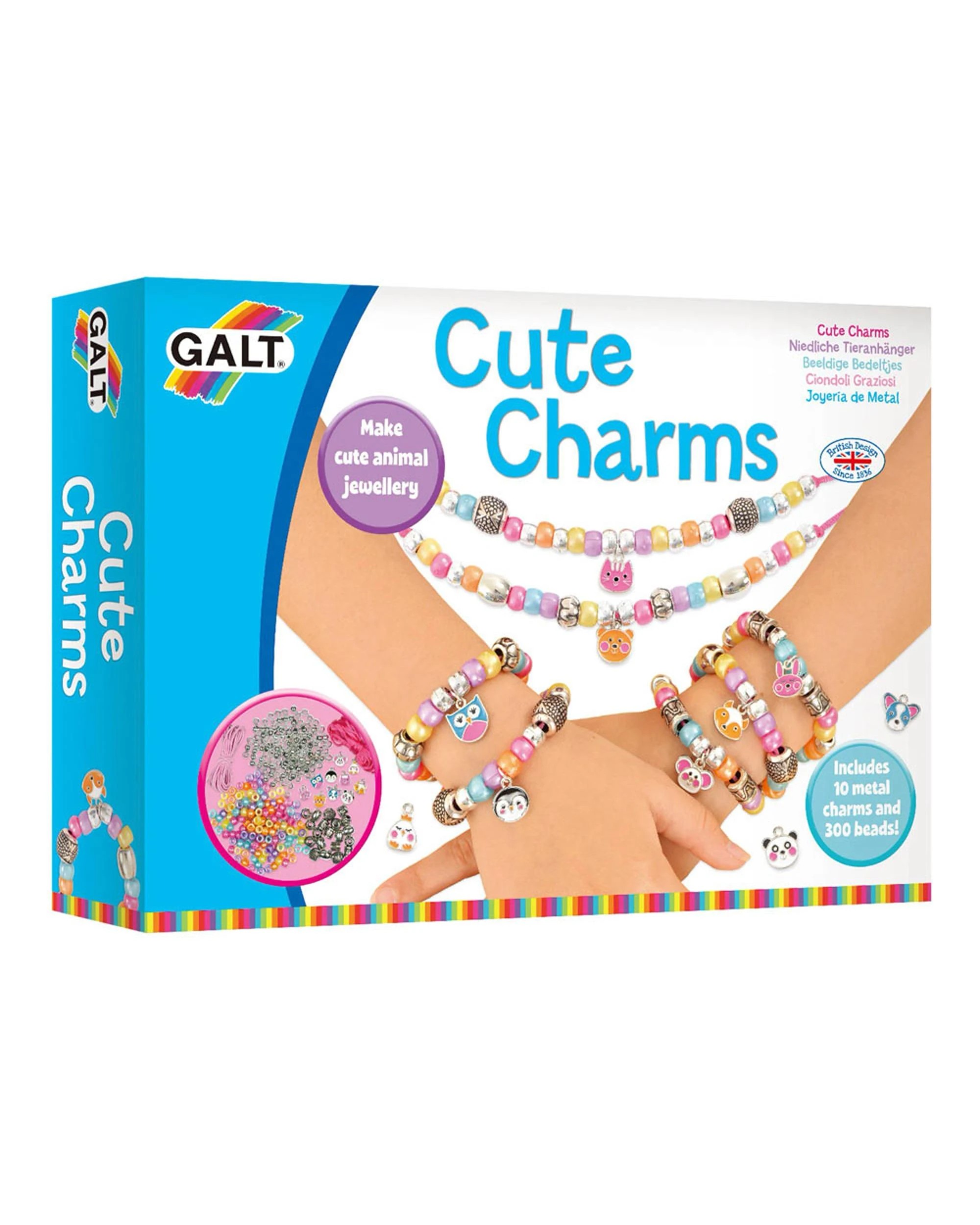 1 Galt Toys Cute Charms Jewellery Making Kit, 1 of 4