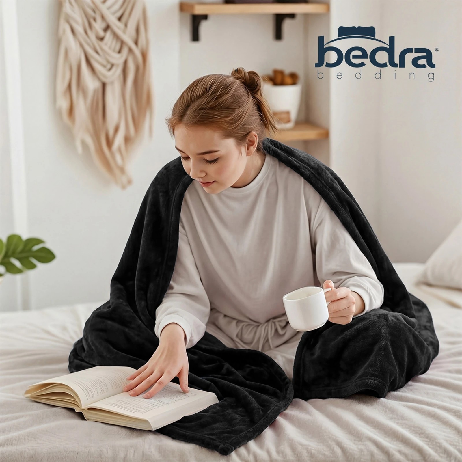 9 Bedra Electric Throw Rug Washable Heated Blanket Flannel Fleece Winter Warm - Single Bed - Grey, 9 of 10