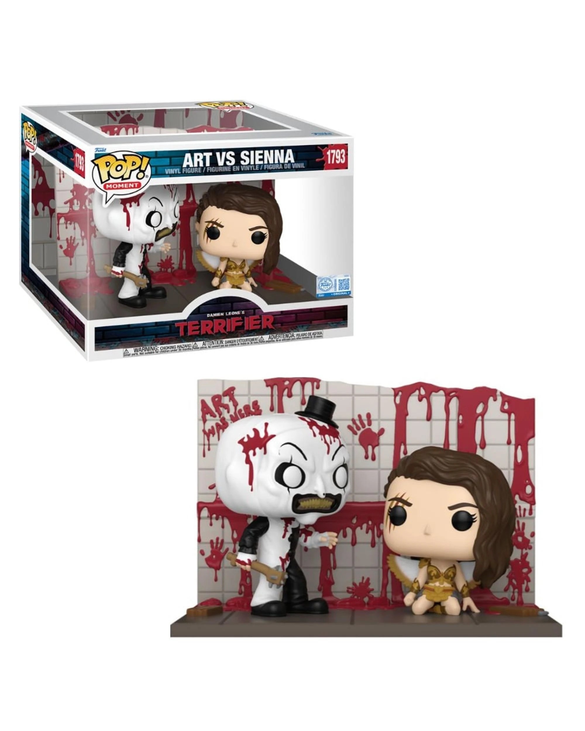 1 Terrifier 2 Art vs Sienna Funko POP! Vinyl, 1 of 1
