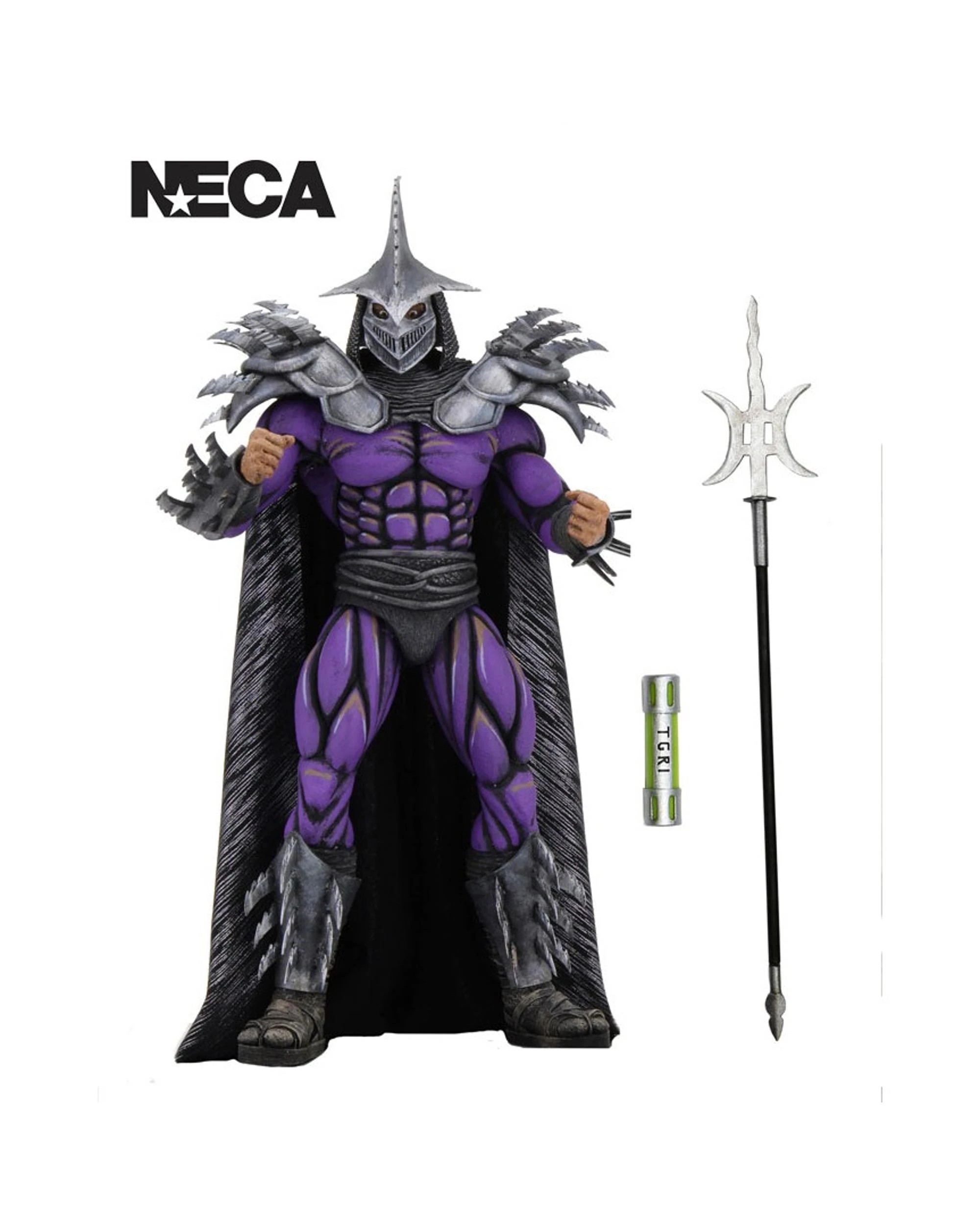 2 NECA Teenage Mutant Ninja Turtles - 1991 -  Supper Shredder Deluxe 7 inch Action Figure, 2 of 8