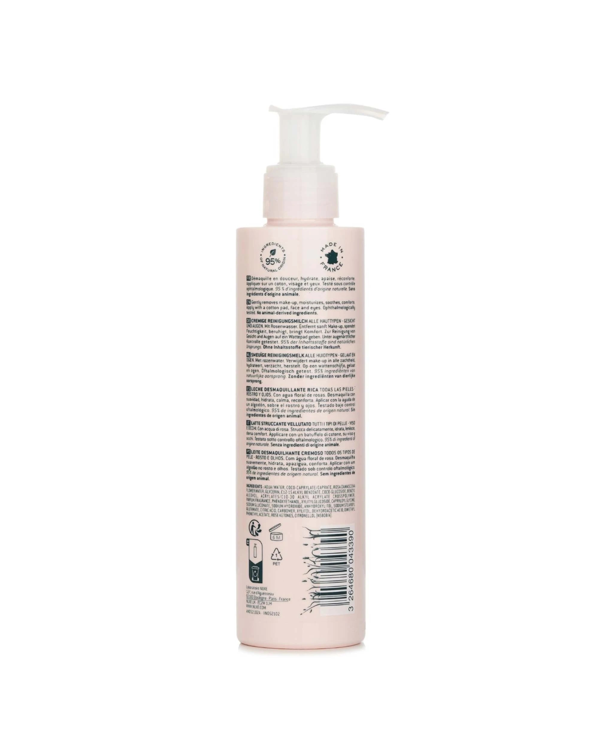 3 Nuxe Very Rose - Creamy Cleansing Milk  200ml, 3 of 3