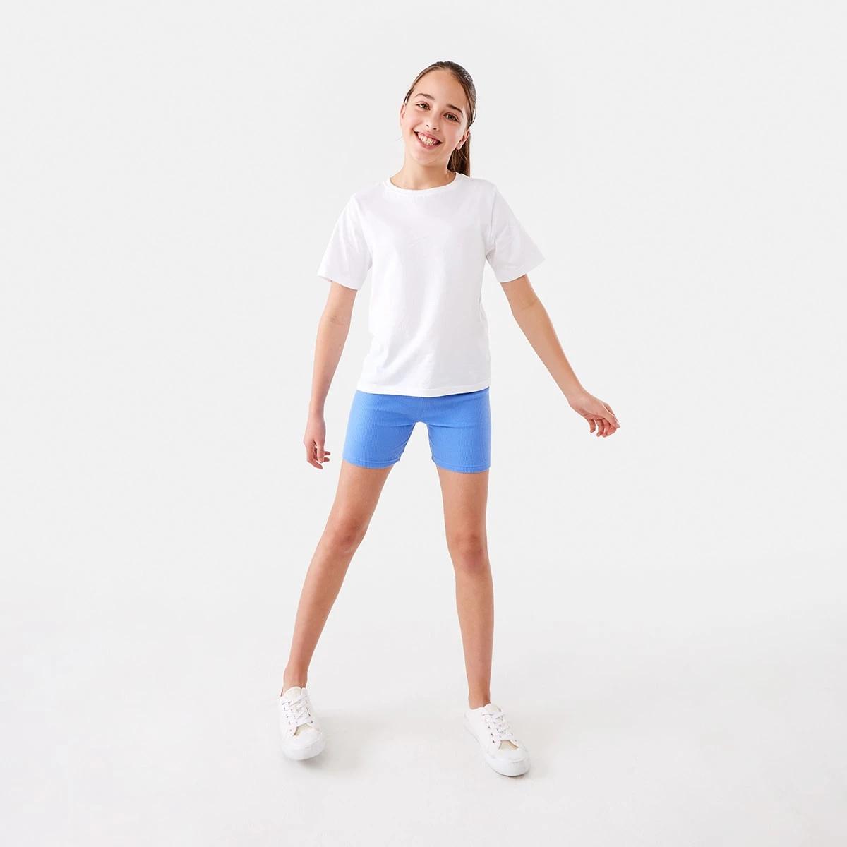5 Rib Bike Shorts Blu Marine, 5 of 8