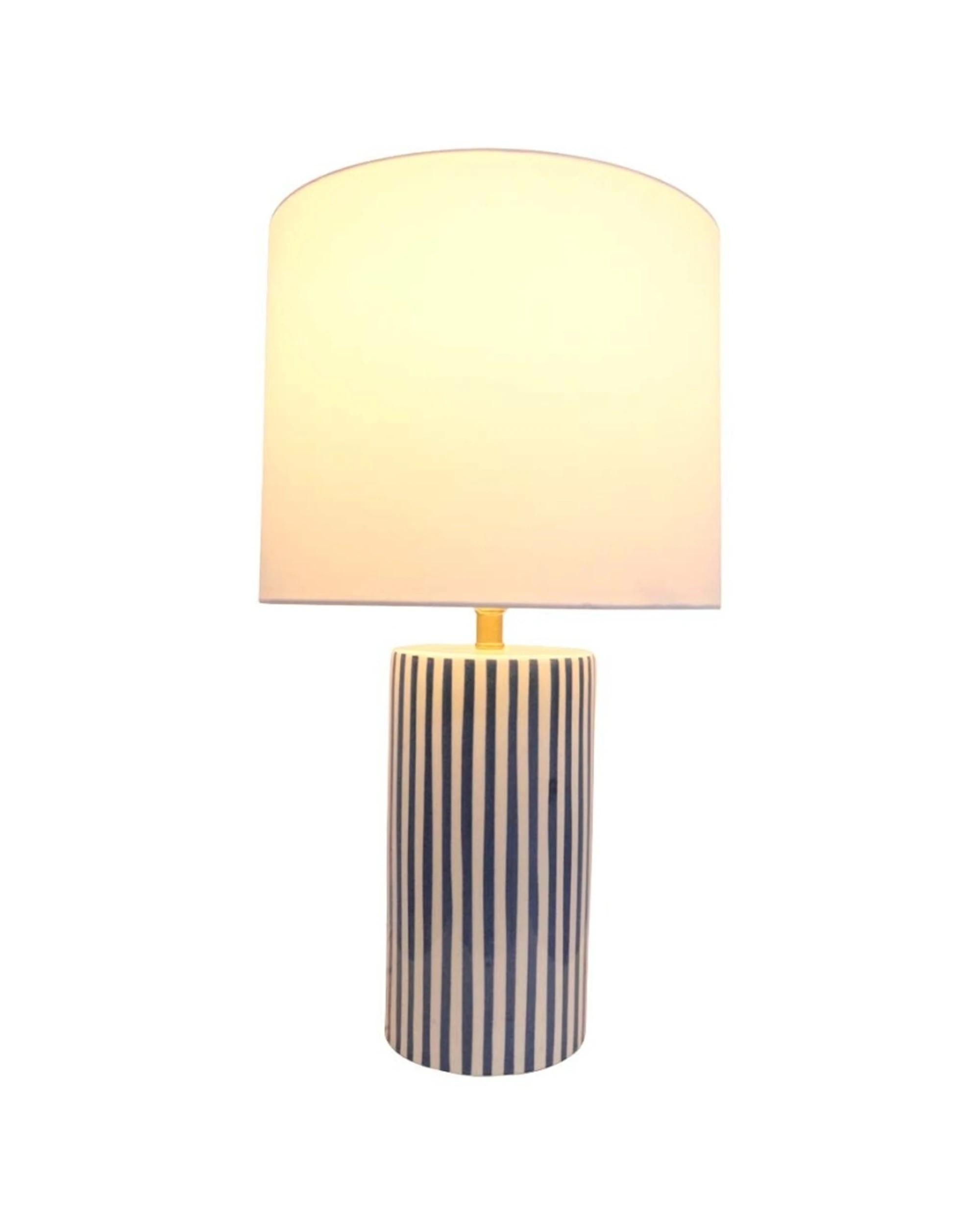 1 LVD Stroke Ceramic Base Table Lamp Home Decor Ceramic Lighting Fixture Ceramic Material - Multi, 1 of 2