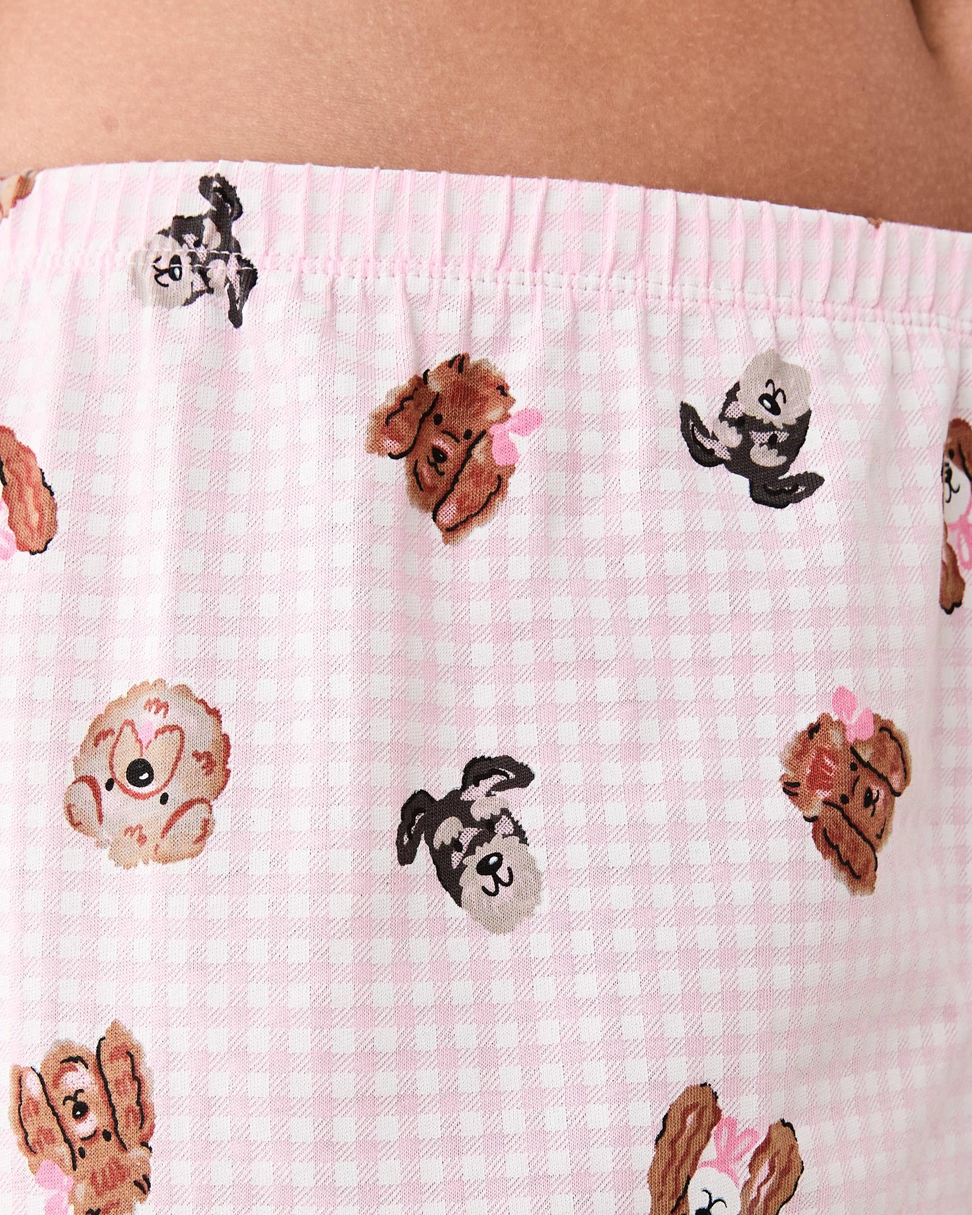 4 Cotton Print Knit Pants Dogs, 4 of 4