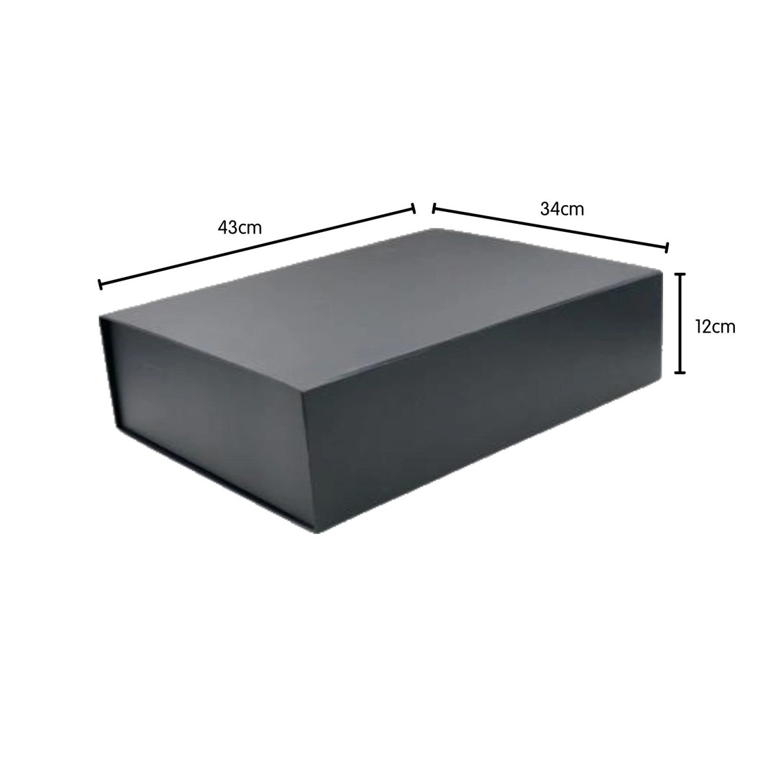 2 Durmaz Black Magnetic Gift Box 43cm x 34cm, 2 of 2