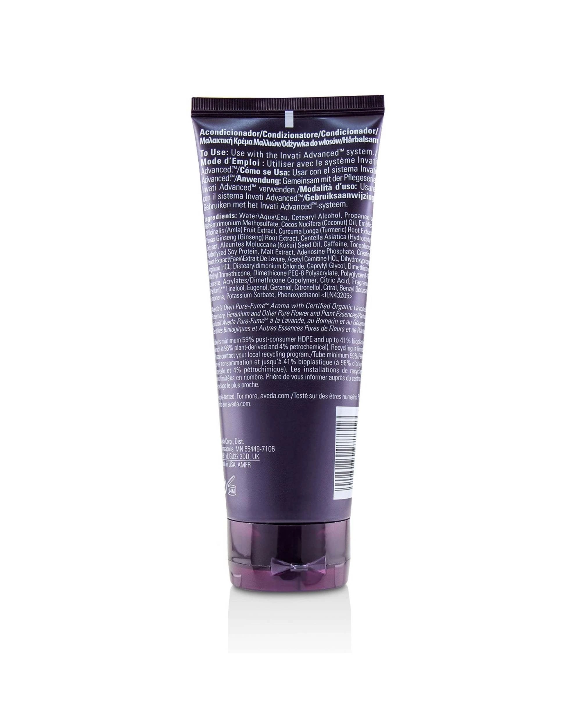 4 Aveda Invati Advanced Thickening Conditioner - Solutions For Thinning Hair, Reduces Hair Loss 1000ml/33.8oz, 4 of 4
