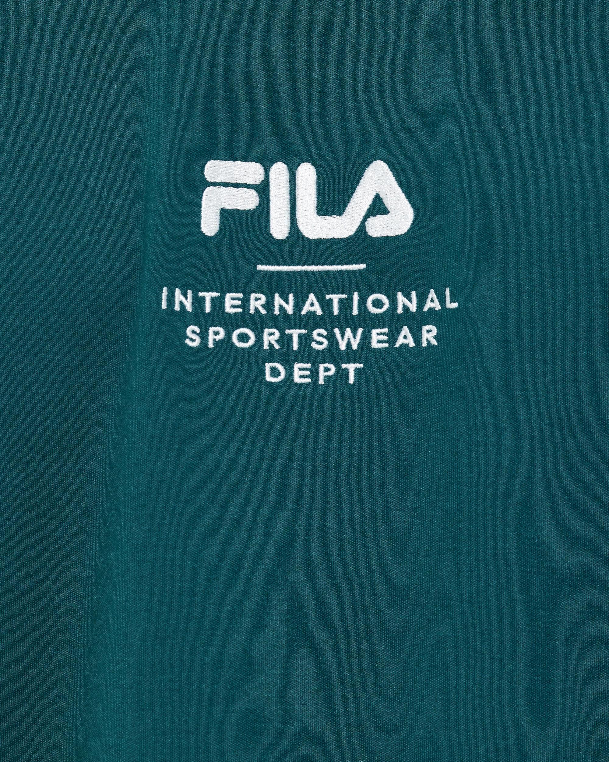 5 Fila Heavyweight T-Shirt PINE GREEN, 5 of 6