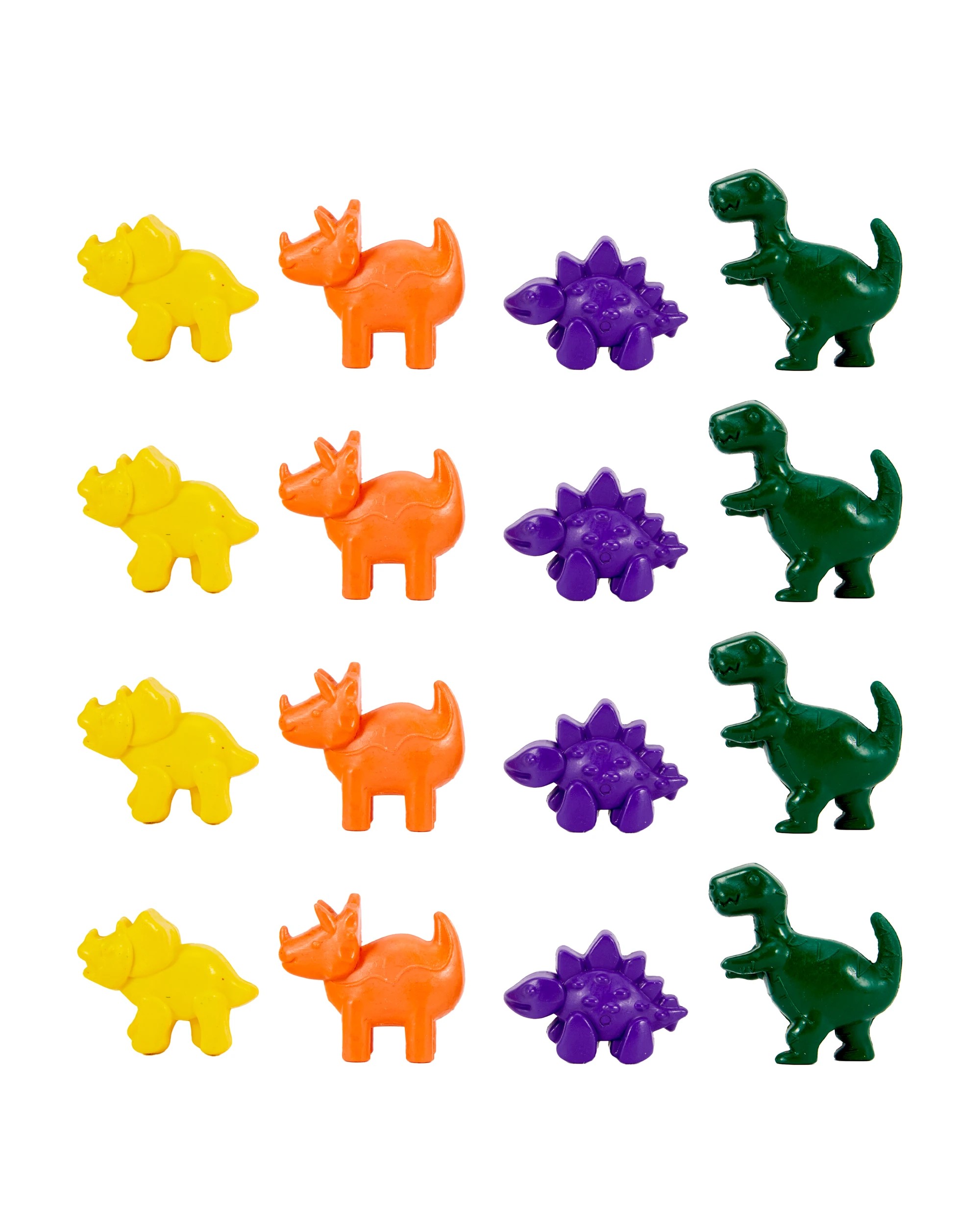 1 4 Pack Dinosaur Crayons, 1 of 6
