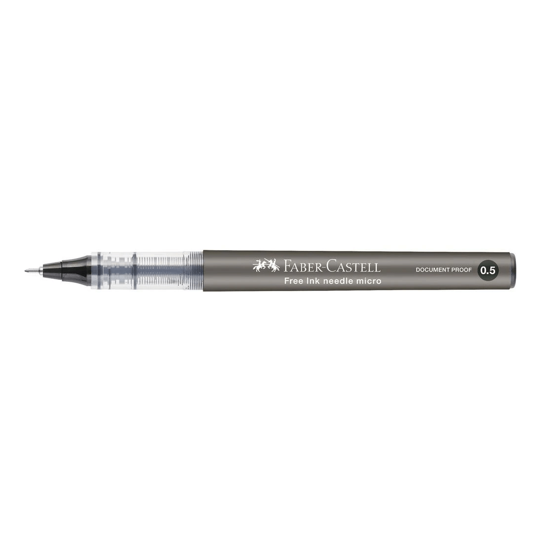 3 Faber-Castell Free Roller Rollerball Pen 0.5mm Black, 3 of 8