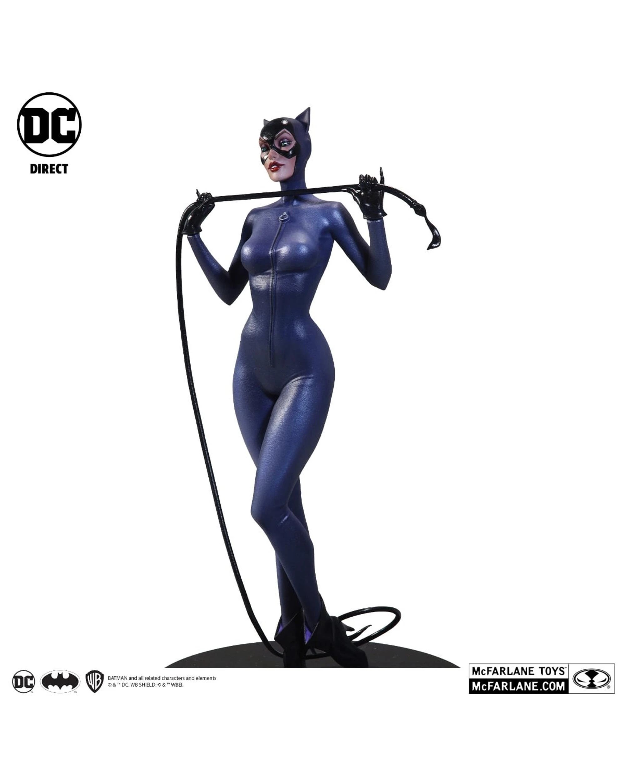 2 DC Direct DC Cover Girls Catwoman by J Scott Campbell 1:8 Scale Resin Figure, 2 of 4