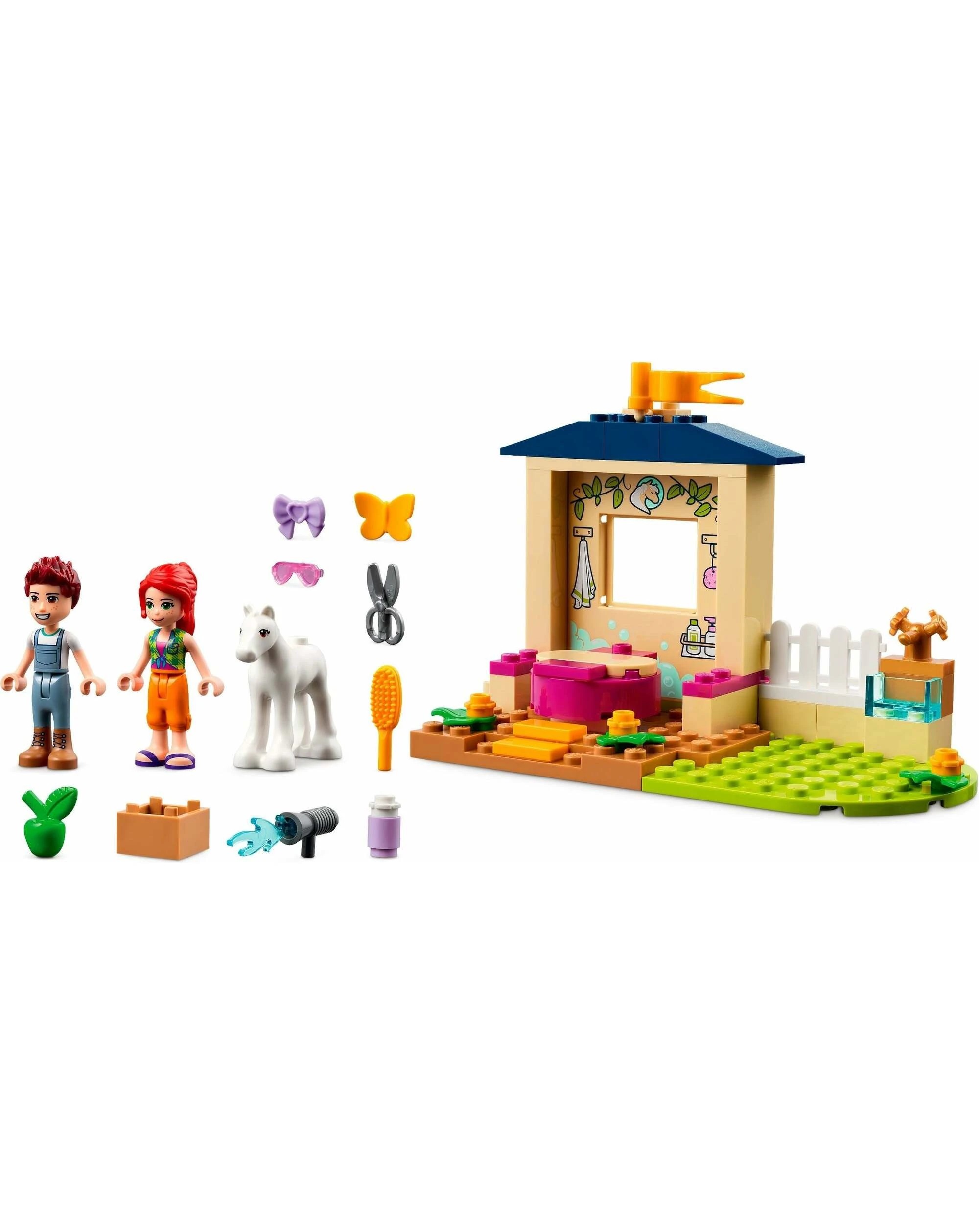 2 LEGO Friends 41696 Pony-Washing Stable, 2 of 5