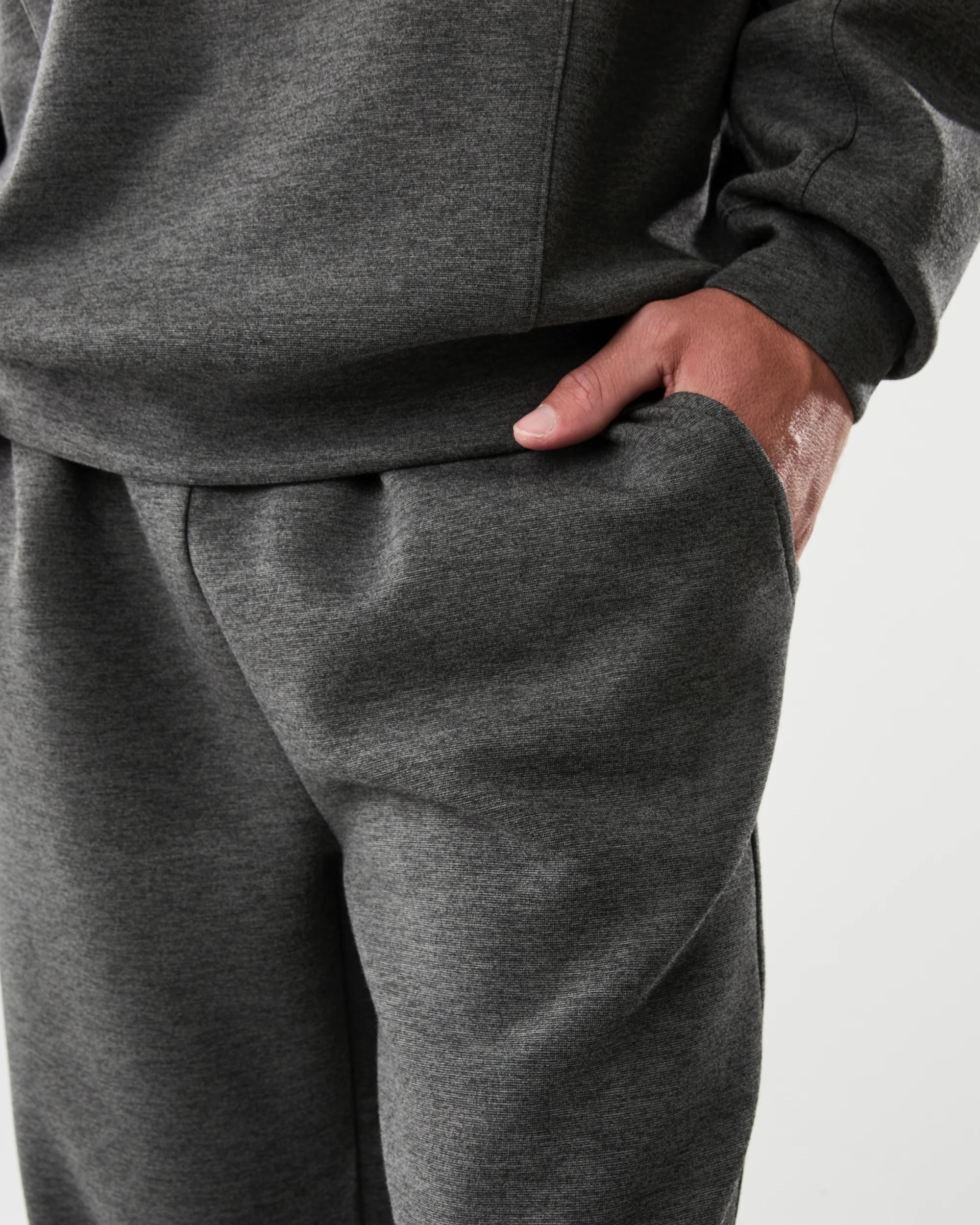 4 Active Mens Scuba Trackpants Char Marle, 4 of 7