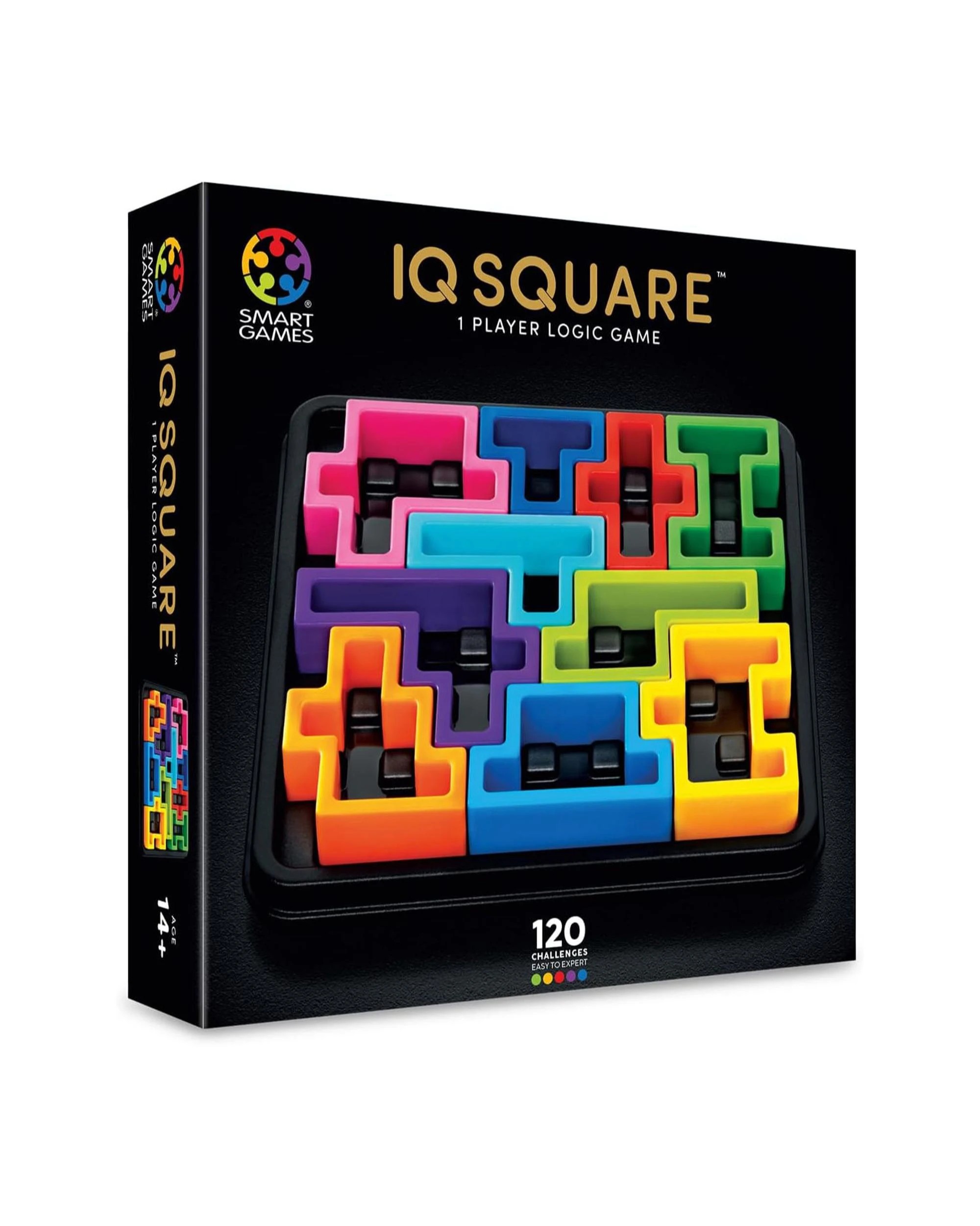 1 Smart Games IQ Deluxe Square Puzzle Game, 1 of 4