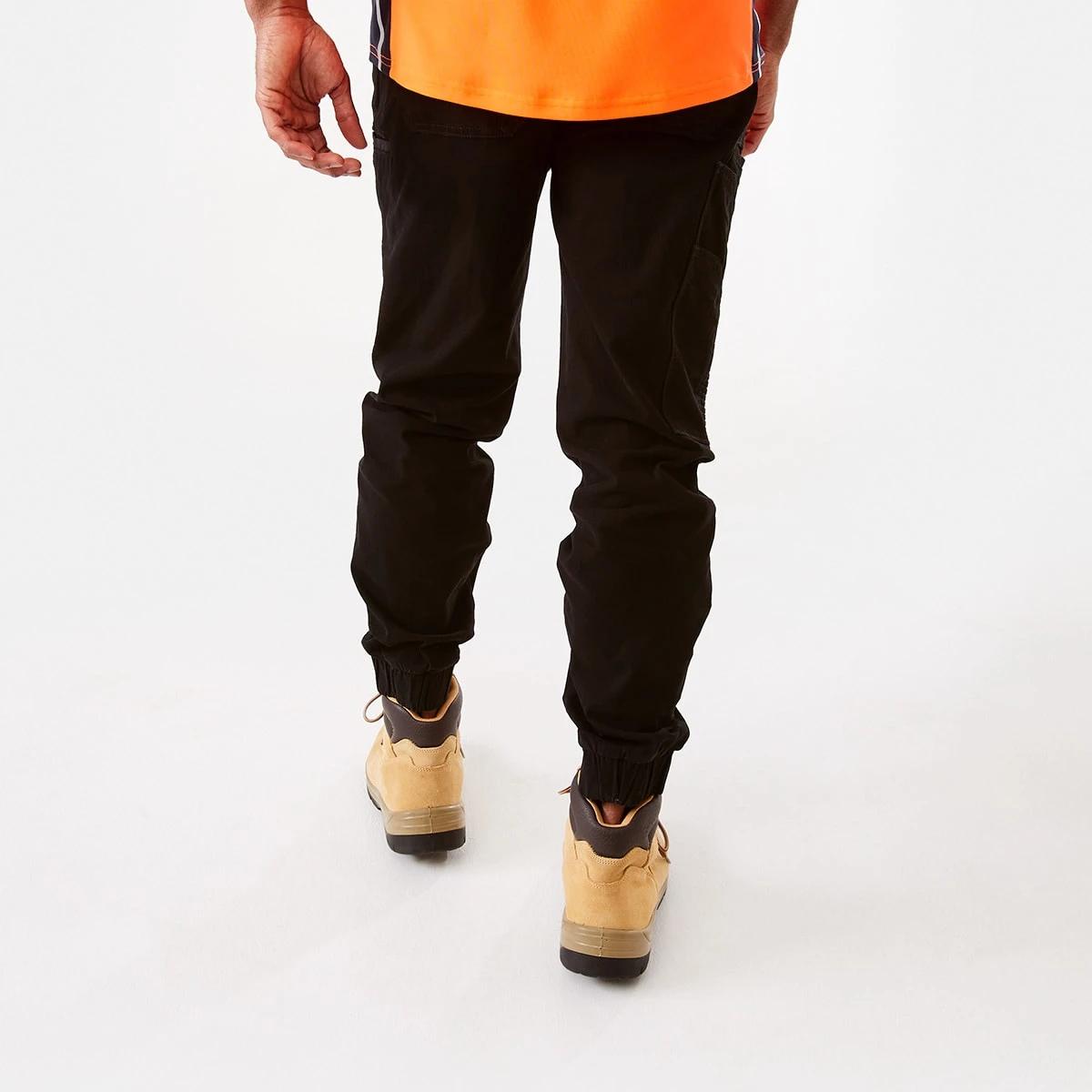 3 Workwear Industrial Moto Joggers Black, 3 of 8