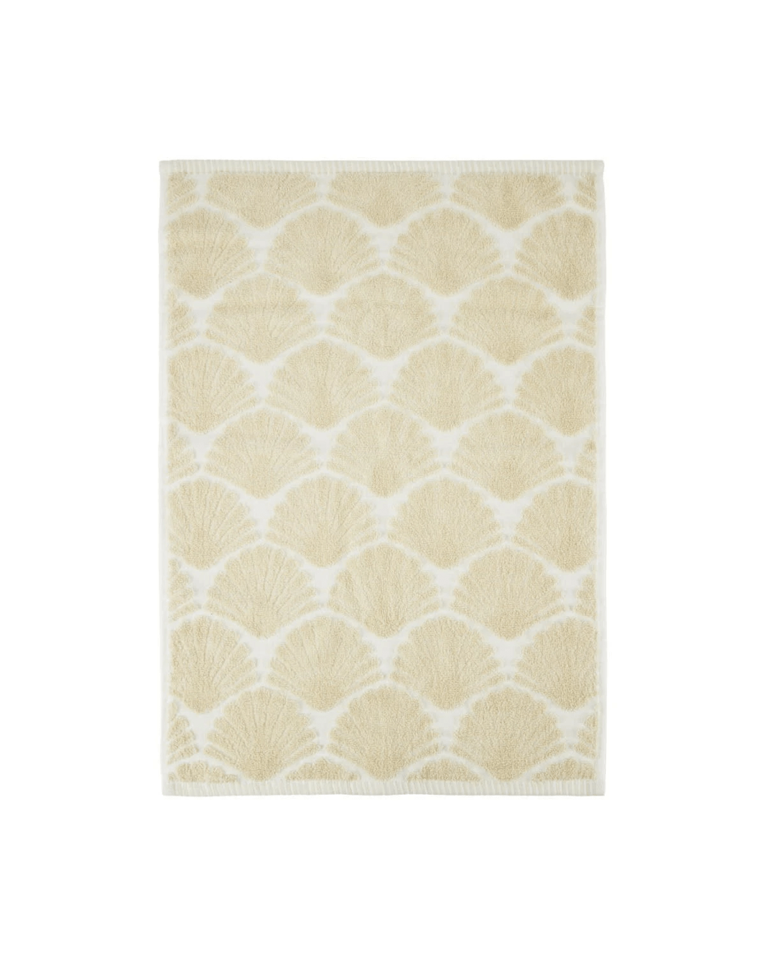 3 Shell Cotton Hand Towel - Beige, 3 of 5