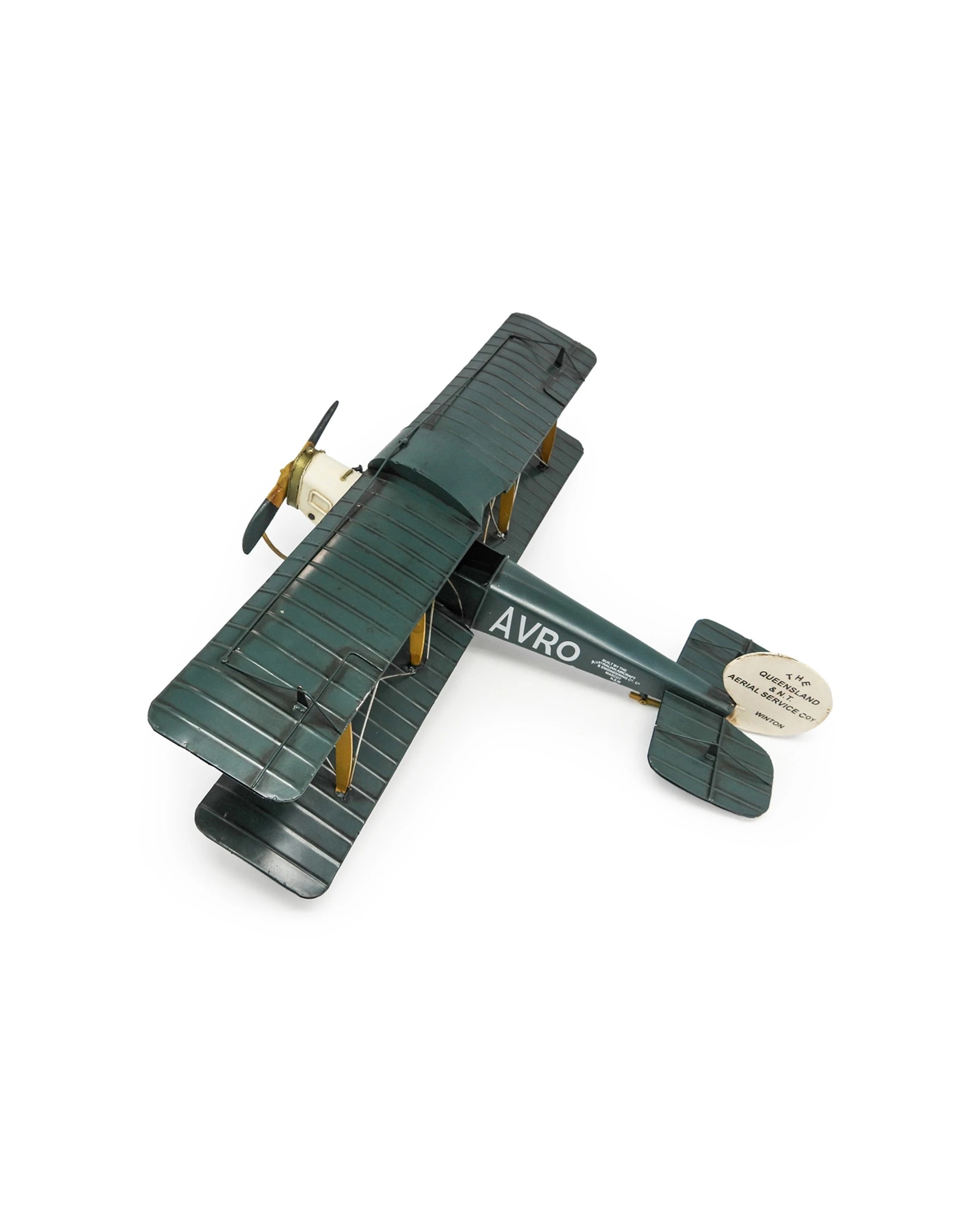 4 Boyle Metal Ornament Home Decor Collectible Queensland Arvo 504 Plane 50x50x16cm, 4 of 5