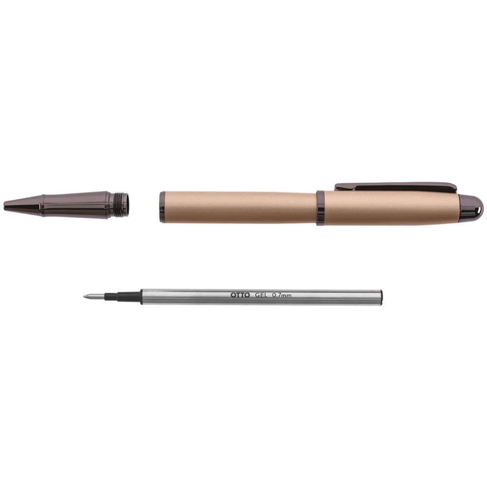 6 Otto Premium London Gel Pen 0.7mm Taupe, 6 of 7