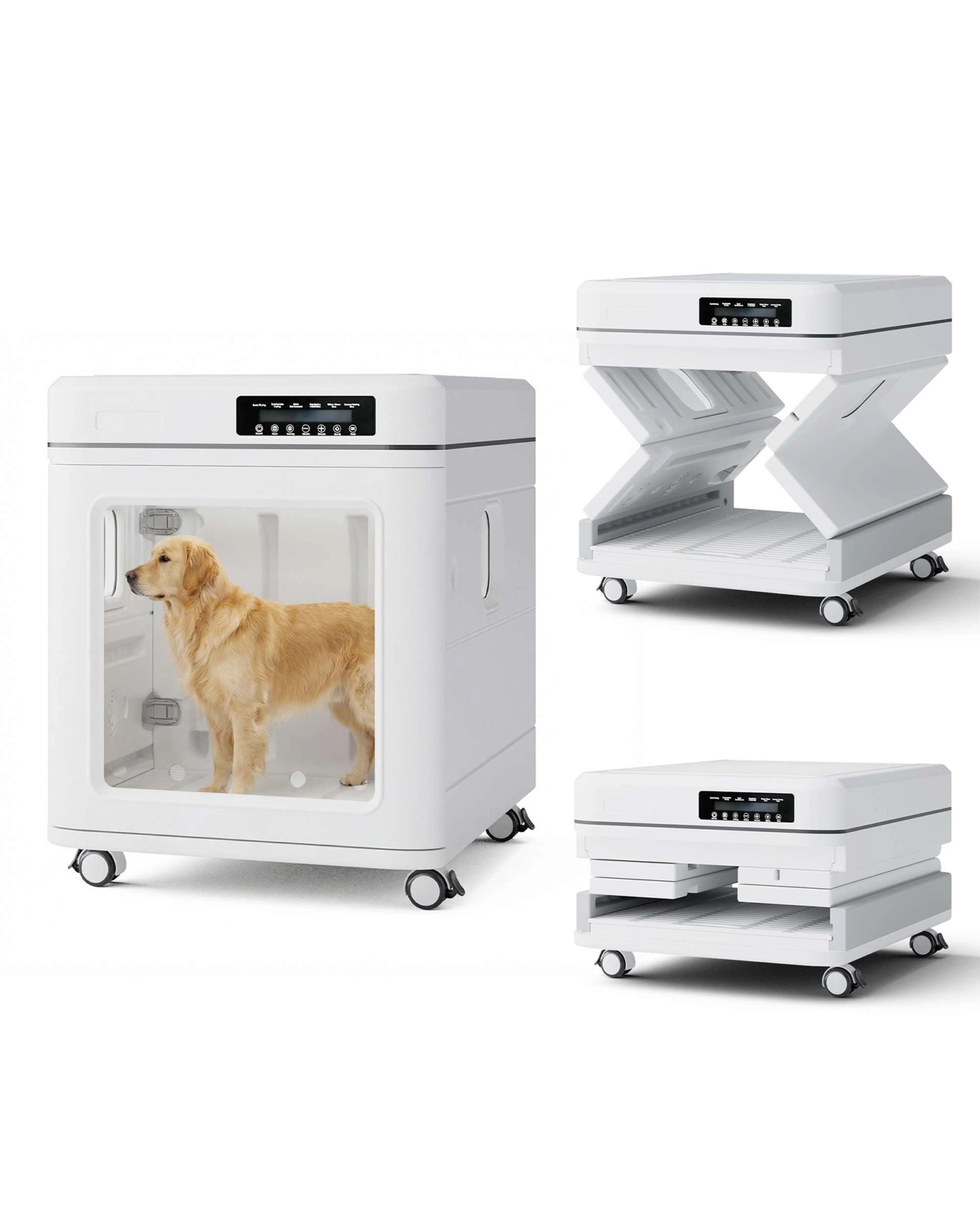 2 Advwin 100L Pet Dryer Box Foldable Pet Hair Dryer, 2 of 9