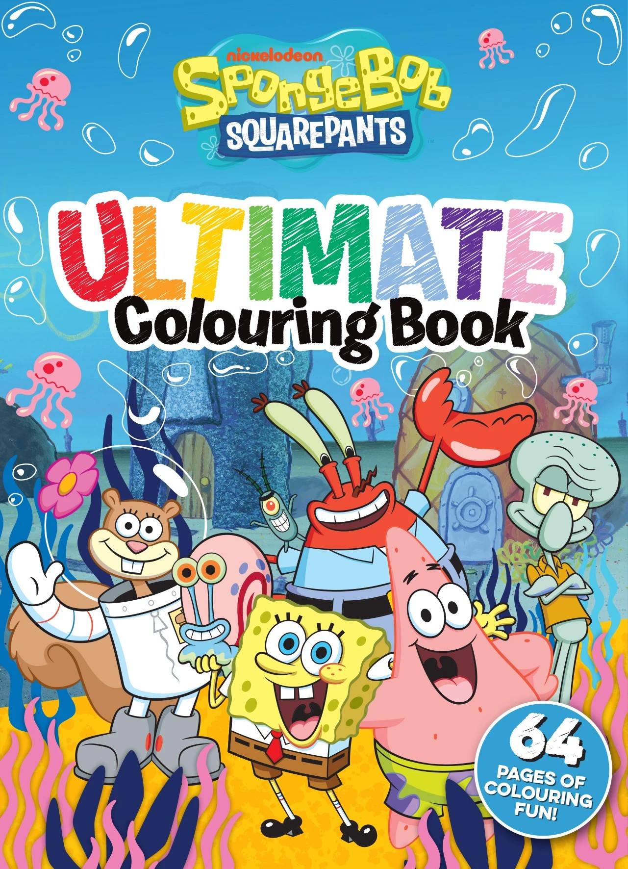 1 Nickelodeon SpongeBob SquarePants Ultimate Colouring Book, 1 of 1