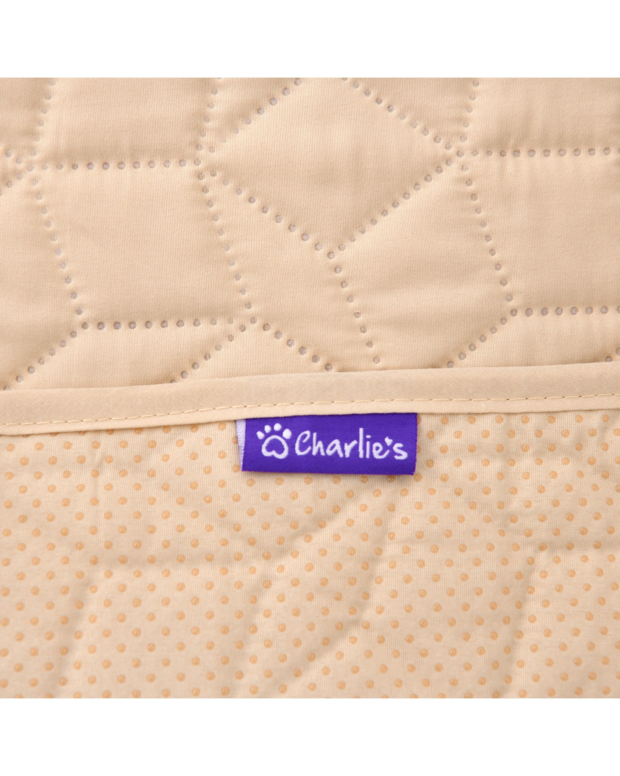 9 Charlie's Sofur Waterproof Dog Bed Cover Protector Single/King Single 132x208cm - King Single Bed - Oat, 9 of 10