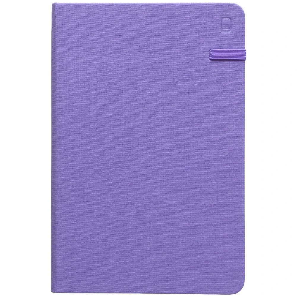 2 Modena A5 Linen Plain Notebook Lilac, 2 of 5