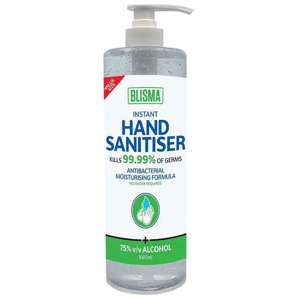 1 Blisma Antibacterial Hand Sanitiser 1L, 1 of 1