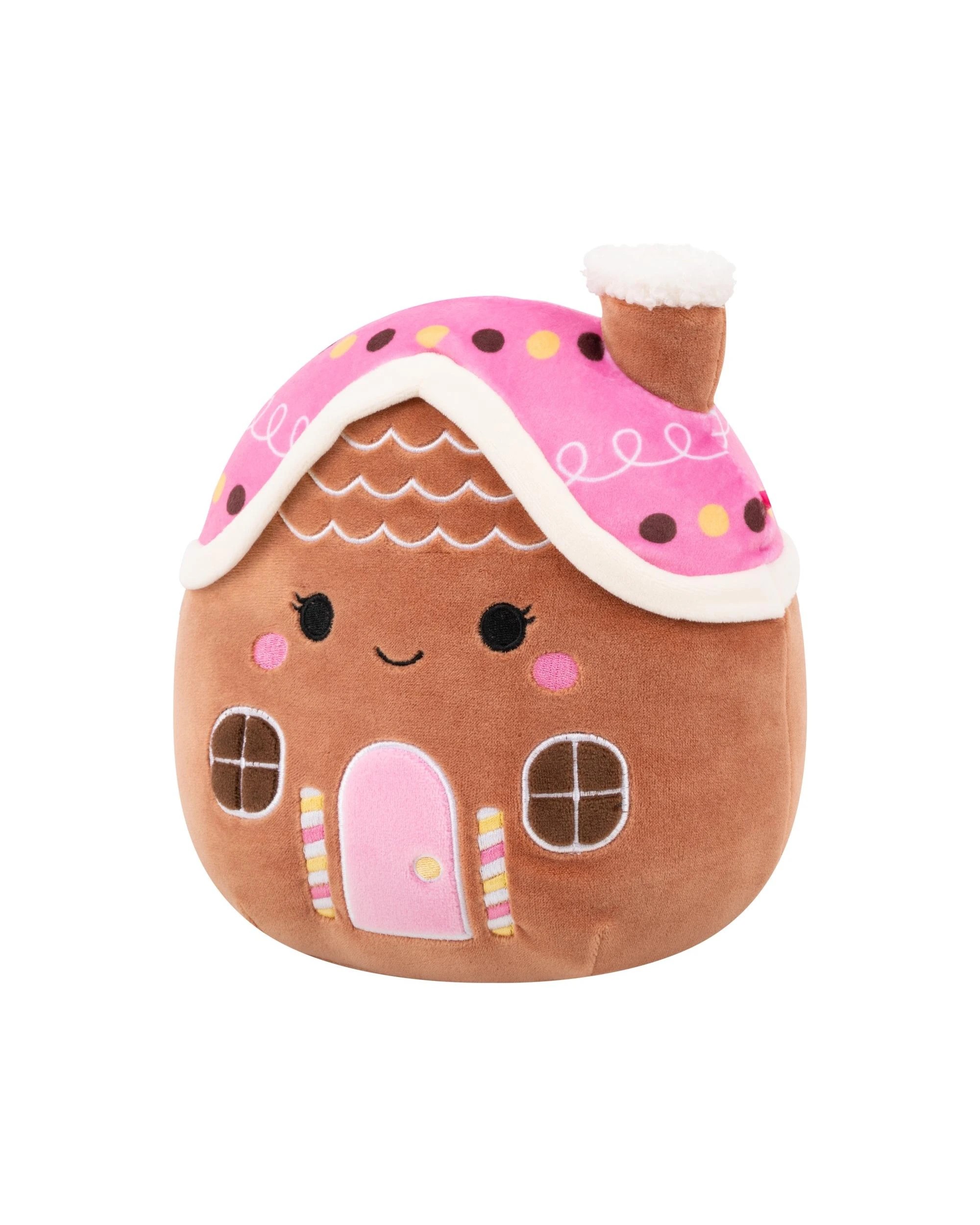 5 Kellytoy Squishmallows Christmas Minna the Gingerbread House 7.5 inch Plush, 5 of 5