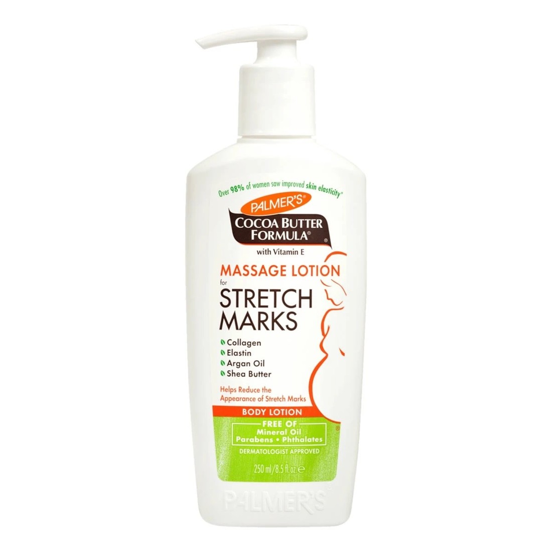 1 Palmer's Cocoa Butter Massage Lotion for Stretch Marks 250ml - Collagen, Elastin, Argan Oil & Shea Butter, 1 of 5