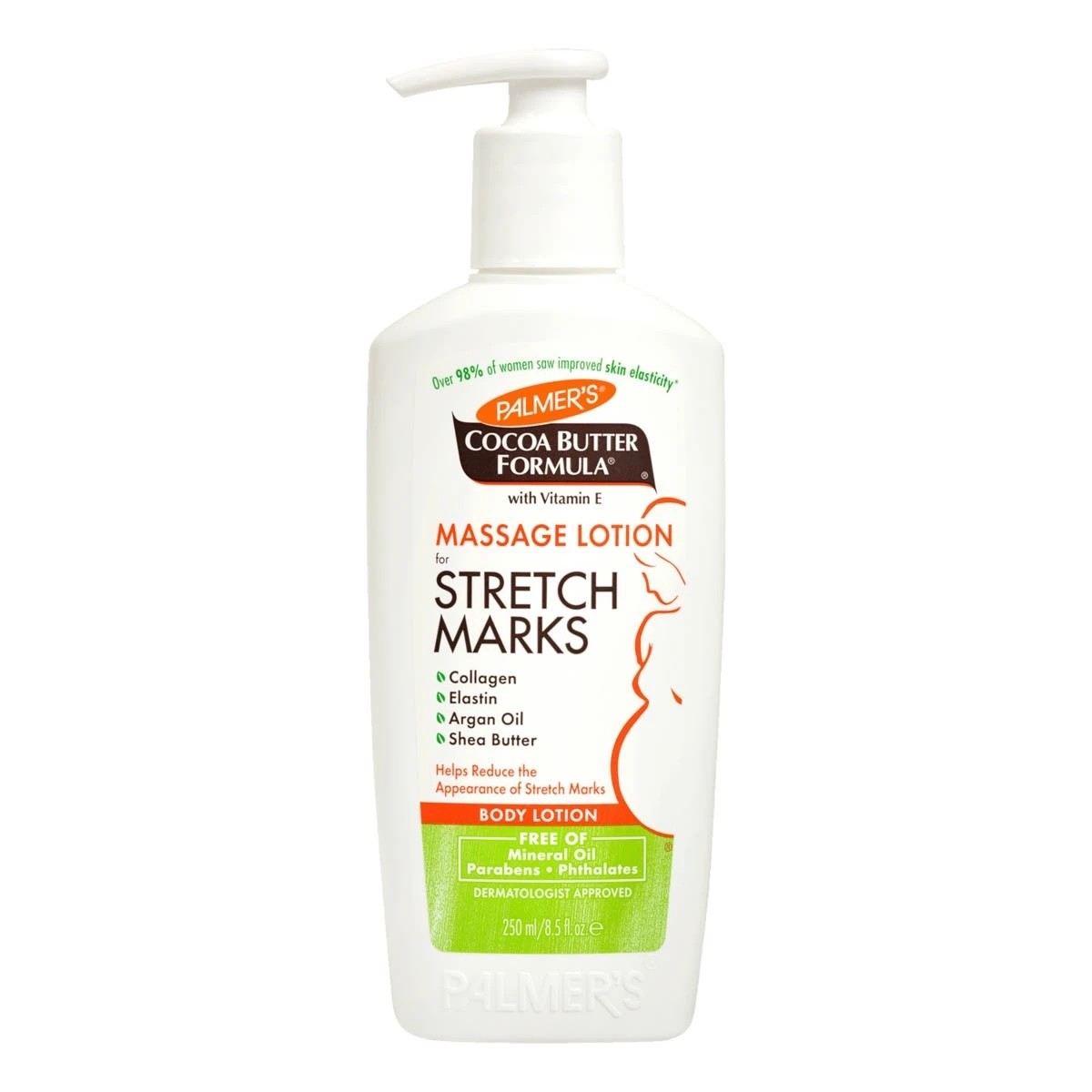 1 Palmer's Cocoa Butter Massage Lotion for Stretch Marks 250ml - Collagen, Elastin, Argan Oil & Shea Butter, 1 of 5