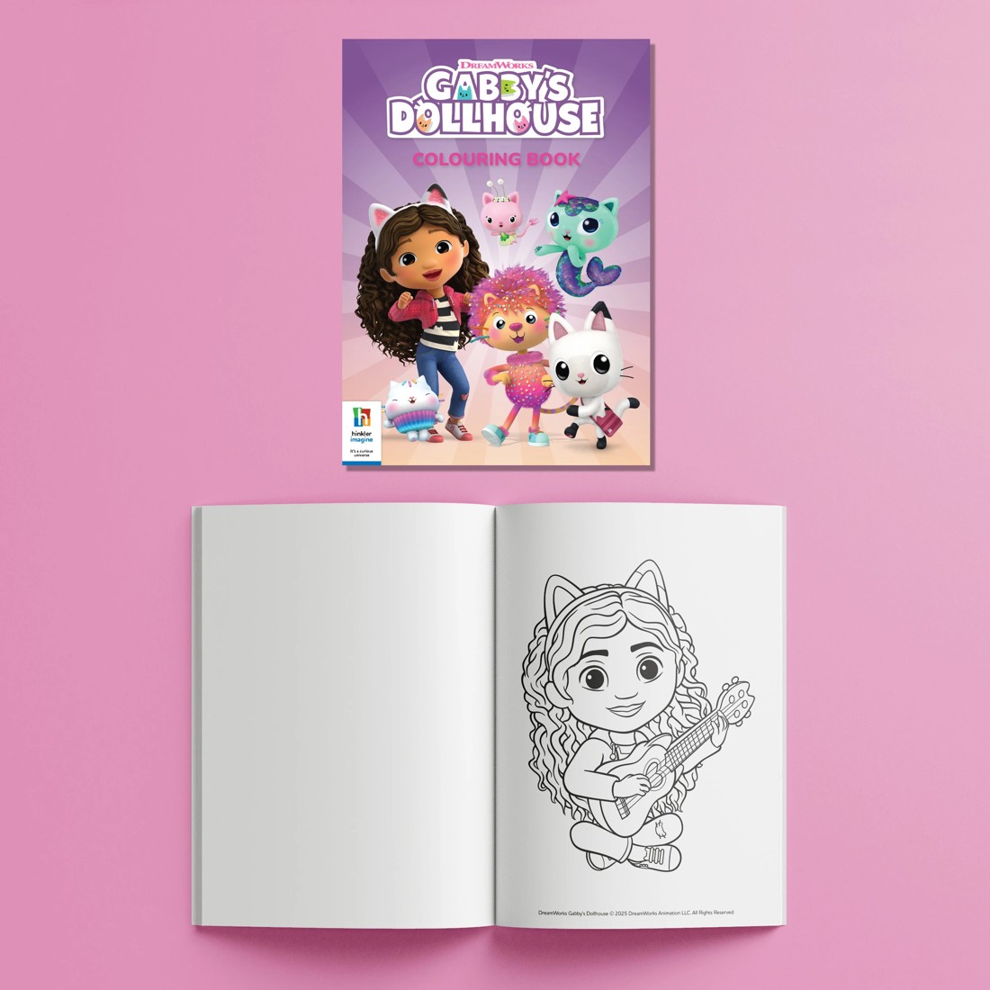 3 Kaleidoscope Gabby's Dollhouse Colouring Carry Case - Book, 3 of 7